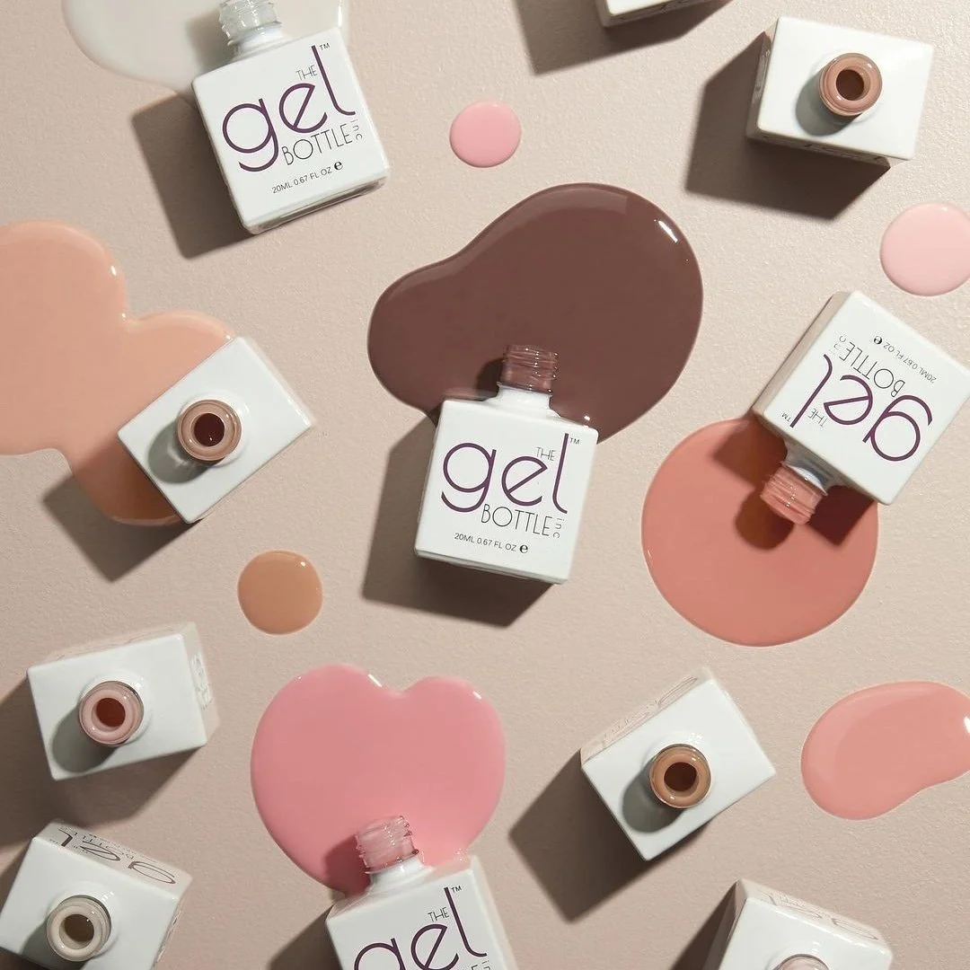 Professional BIAB nails in Woking using The Gel Bottle builder gel. Strengthen your natural nails with beautiful, long-lasting overlays and expert nail care at Gemma Dawson Beauty. Book online today.