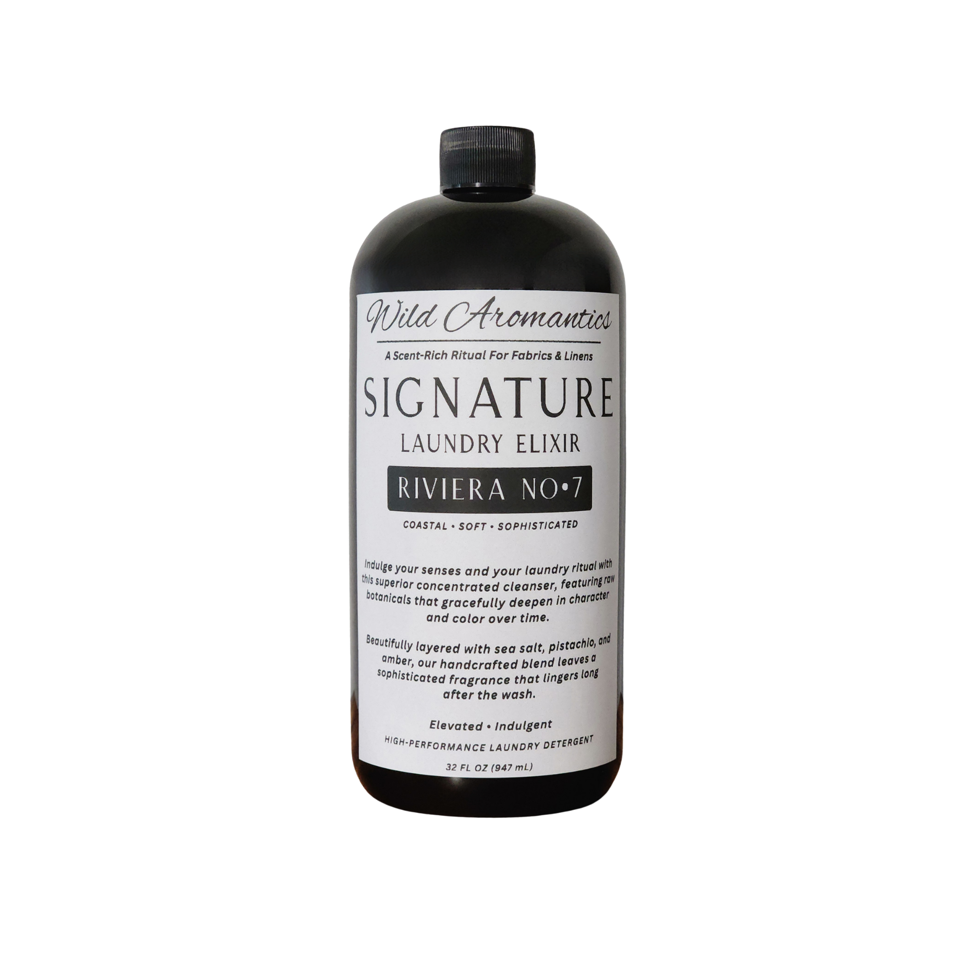 Riviera No•7 Signature Laundry Elixir Detergent 32oz.