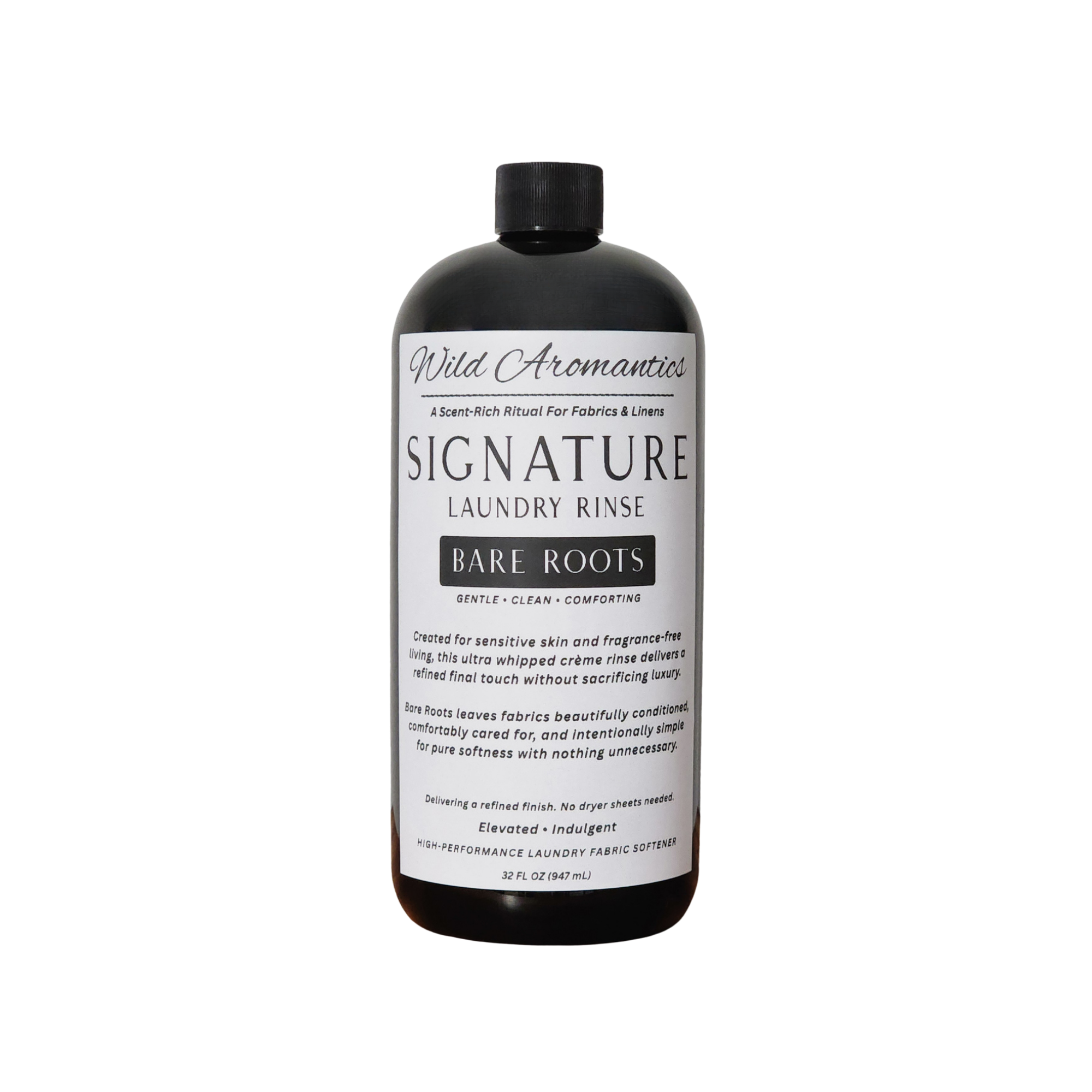 Bare Roots | Fragrance-Free Signature Laundry Rinse 32oz.