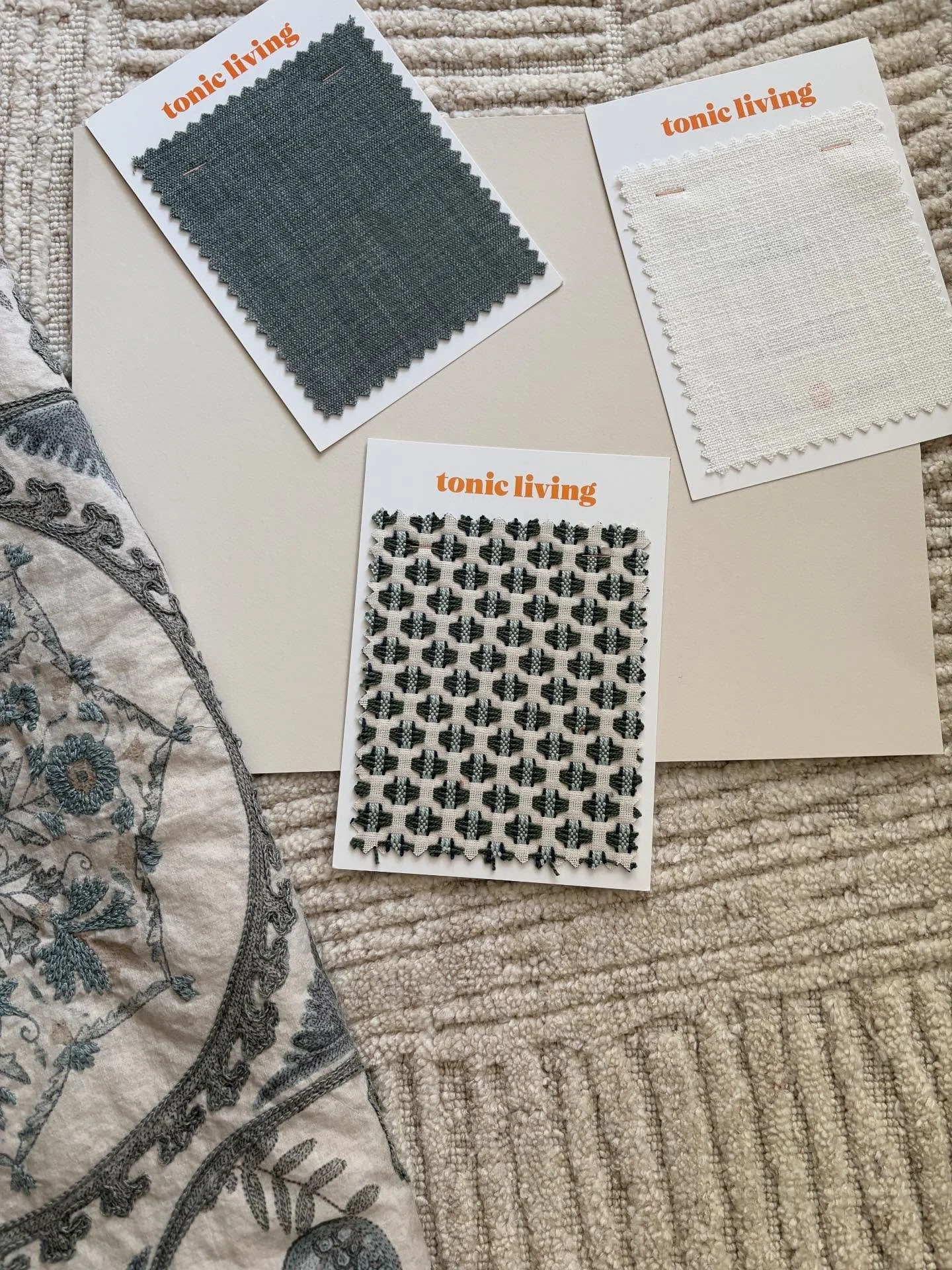 What I&rsquo;m working on&hellip;
Primary bedroom samples 

#shareyourwork 
#torontodesign