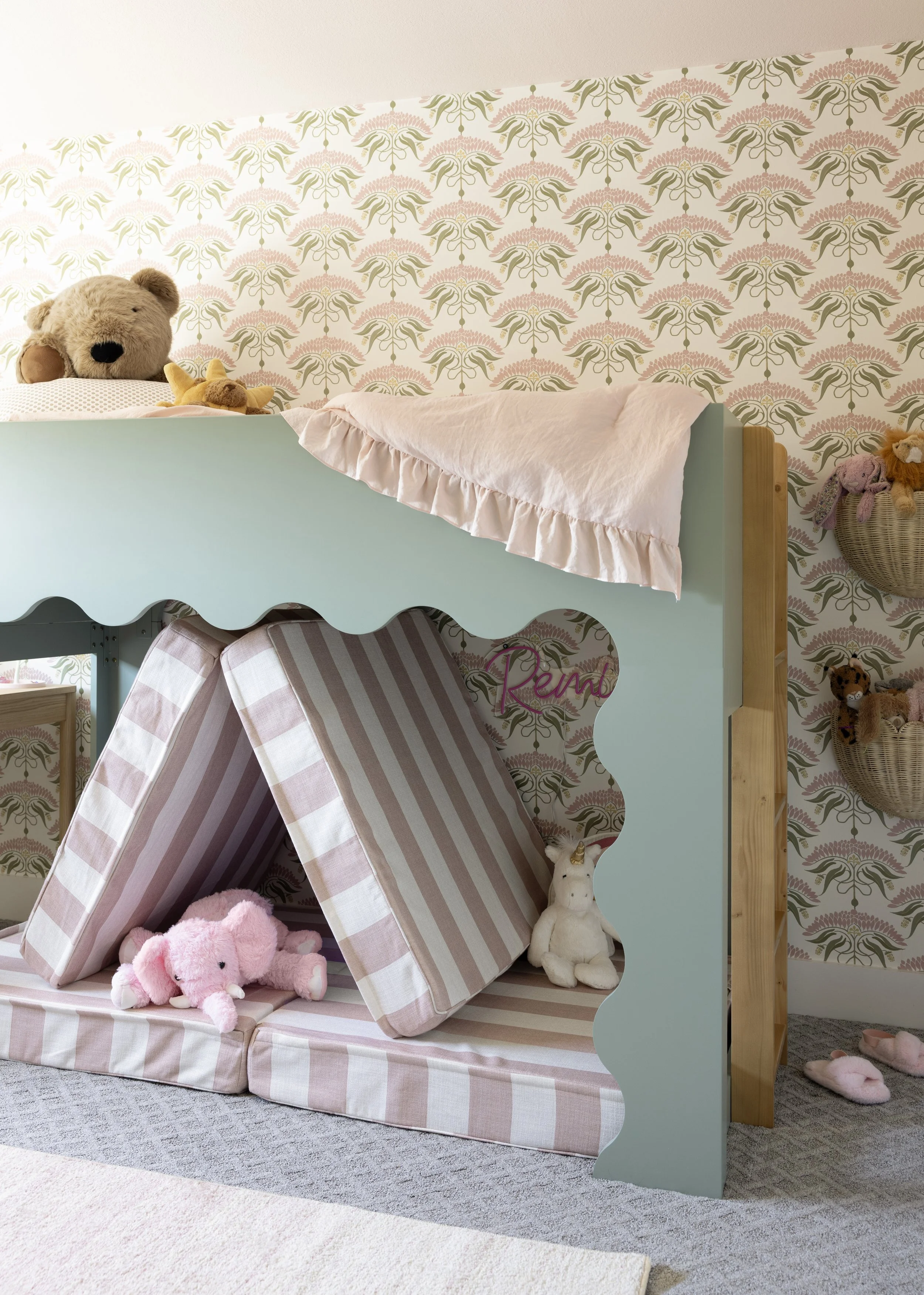 half height bunk bed