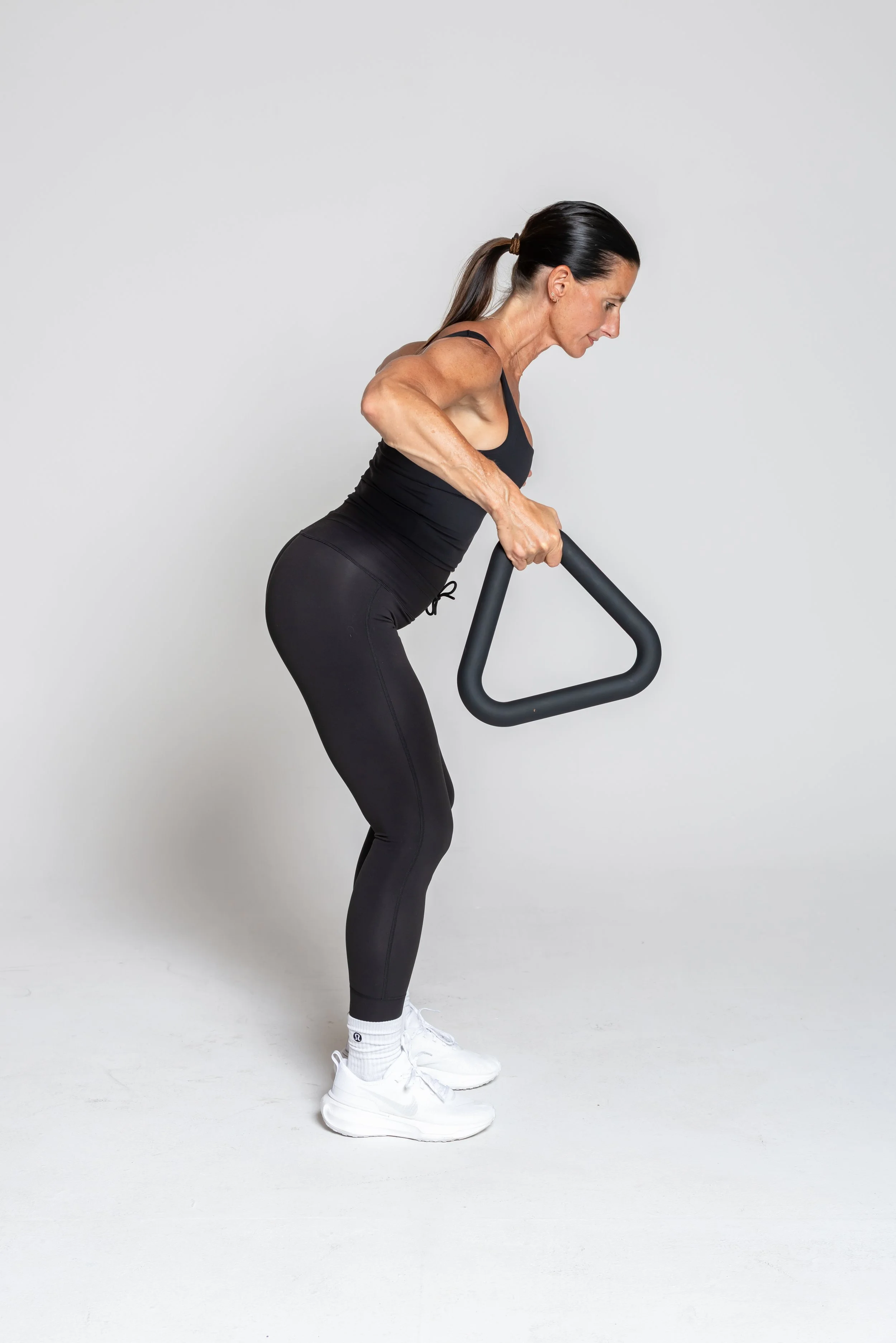 Bent Over Wide Row – Hinge at the hips, grip wide, and squeeze shoulder blades together.