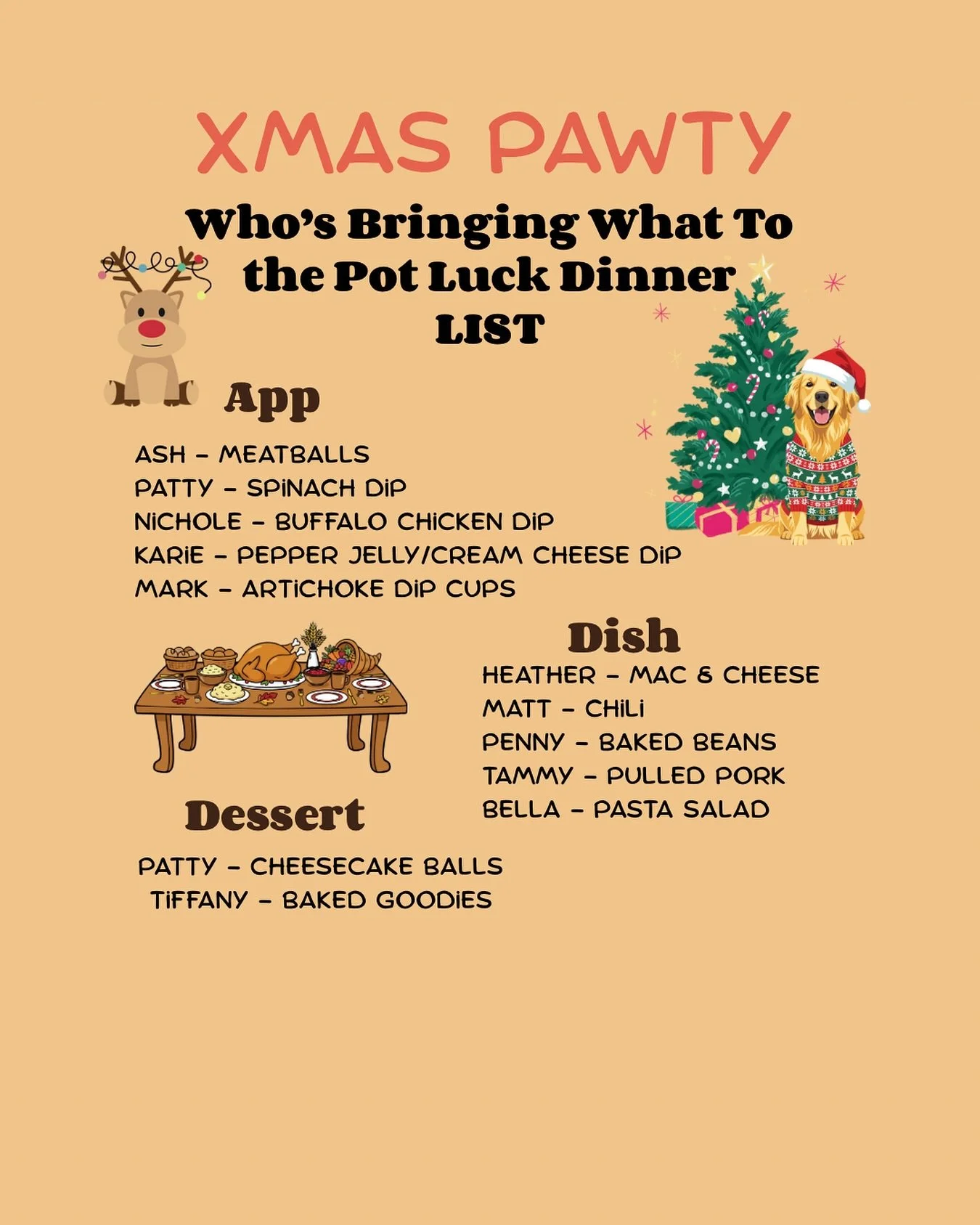 Our Xmas Pawty is this Saturday @530pm! 🎄🐕