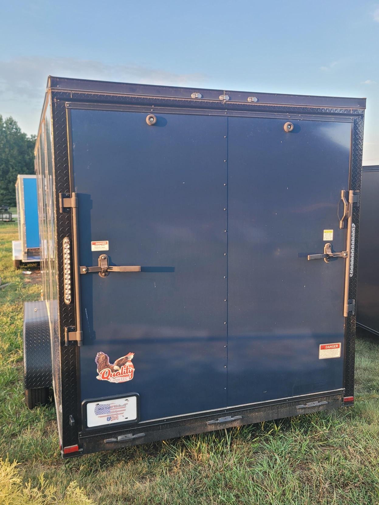 Quaility Cargo 6x16 Ecnlosed Trailer Rear Picture.jpg