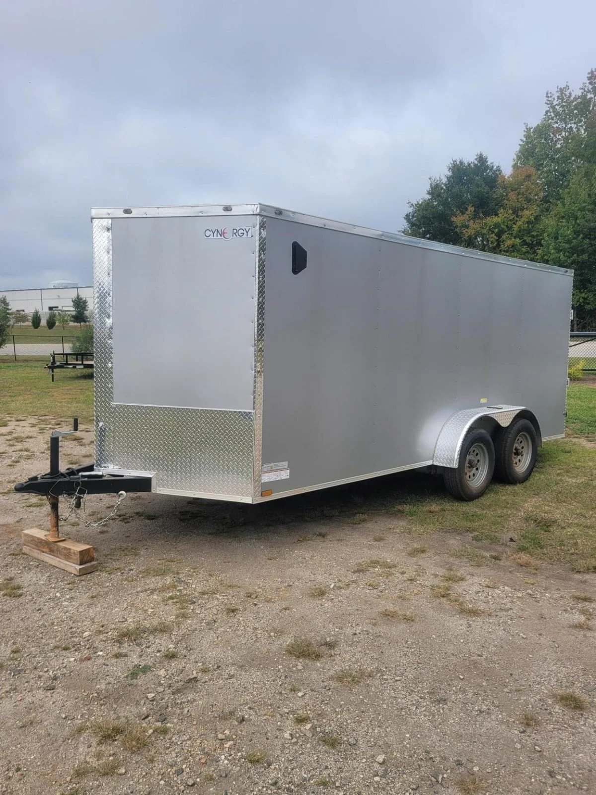 2026 CYNERGY CARGO LLC 7x16 Enclosed Trailer - SILVER - photo 1 - MLE Trailer Solutions