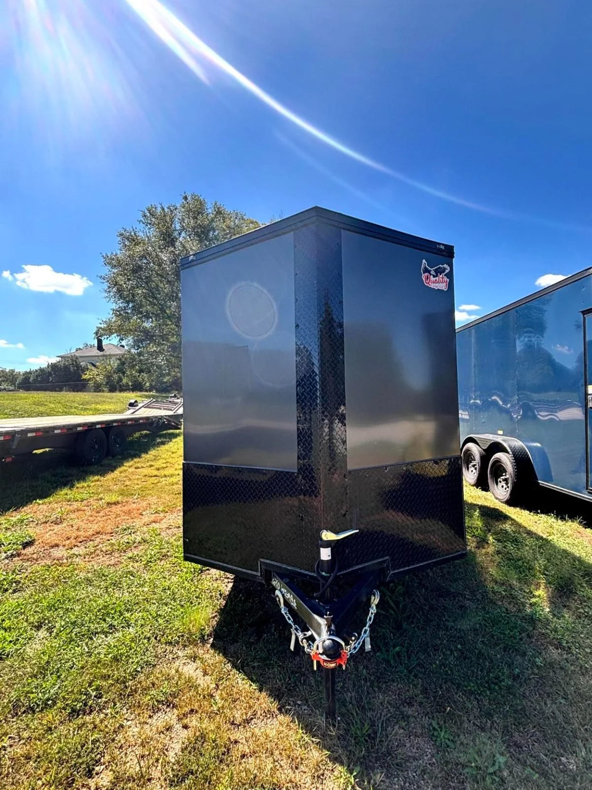 2025 Quality Cargo 6x12 Enclosed Trailer - Gray - photo 2 - MLE Trailer Solutions