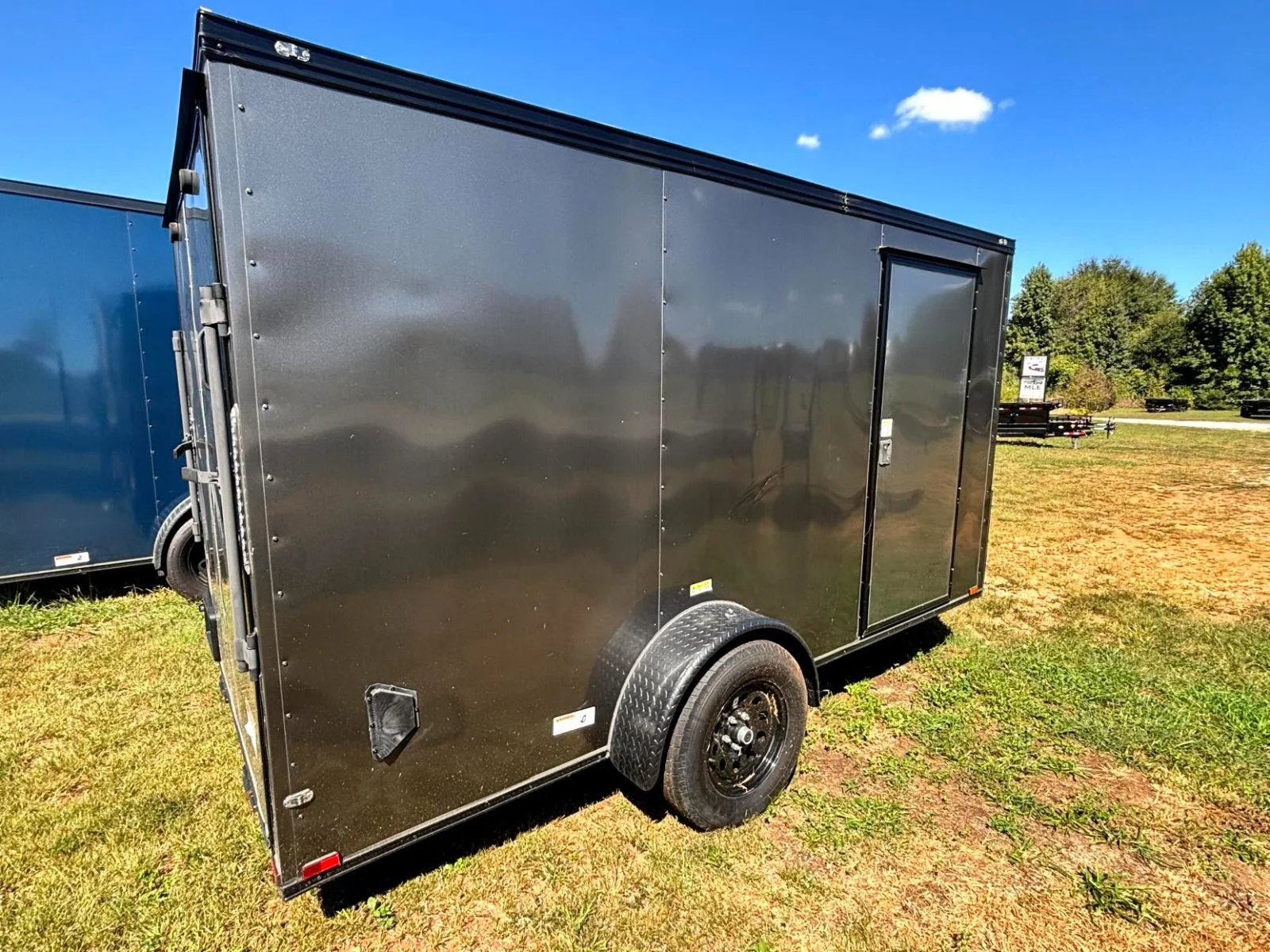 2025 Quality Cargo 6x12 Enclosed Trailer - Gray - photo 3 - MLE Trailer Solutions