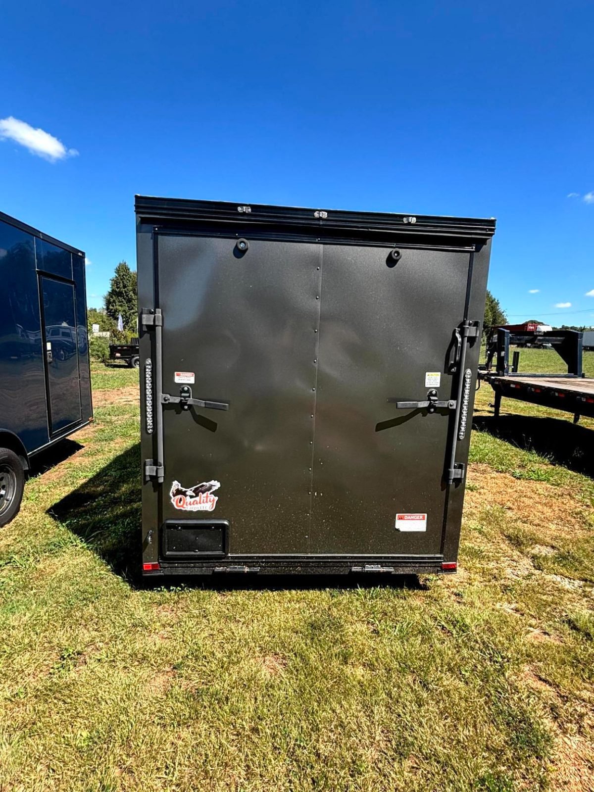 2025 Quality Cargo 6x12 Enclosed Trailer - Gray - photo 4 - MLE Trailer Solutions