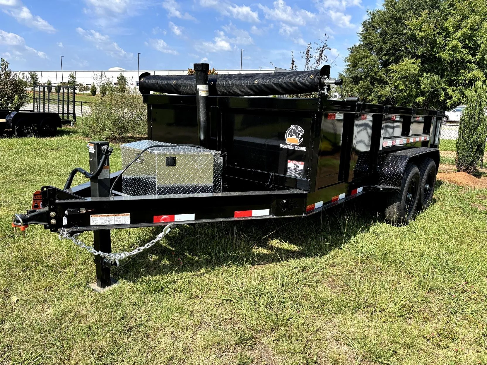 7x14 14k Panther Cargo Dump Trailer Front.jpg