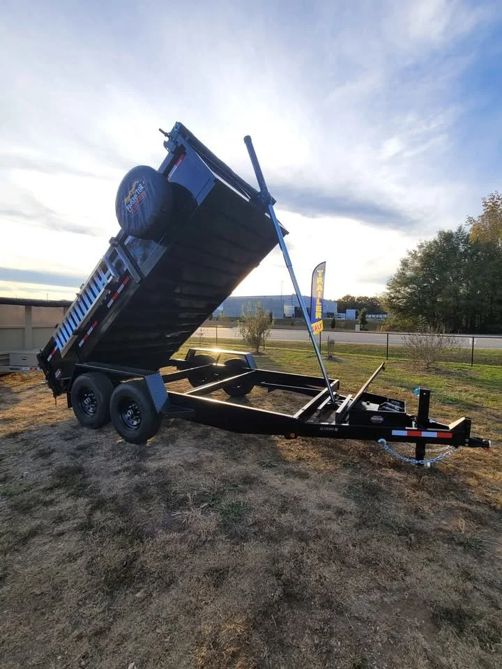 Dump trailer available from MLE Trailer Solutions near Greenville South Carolina