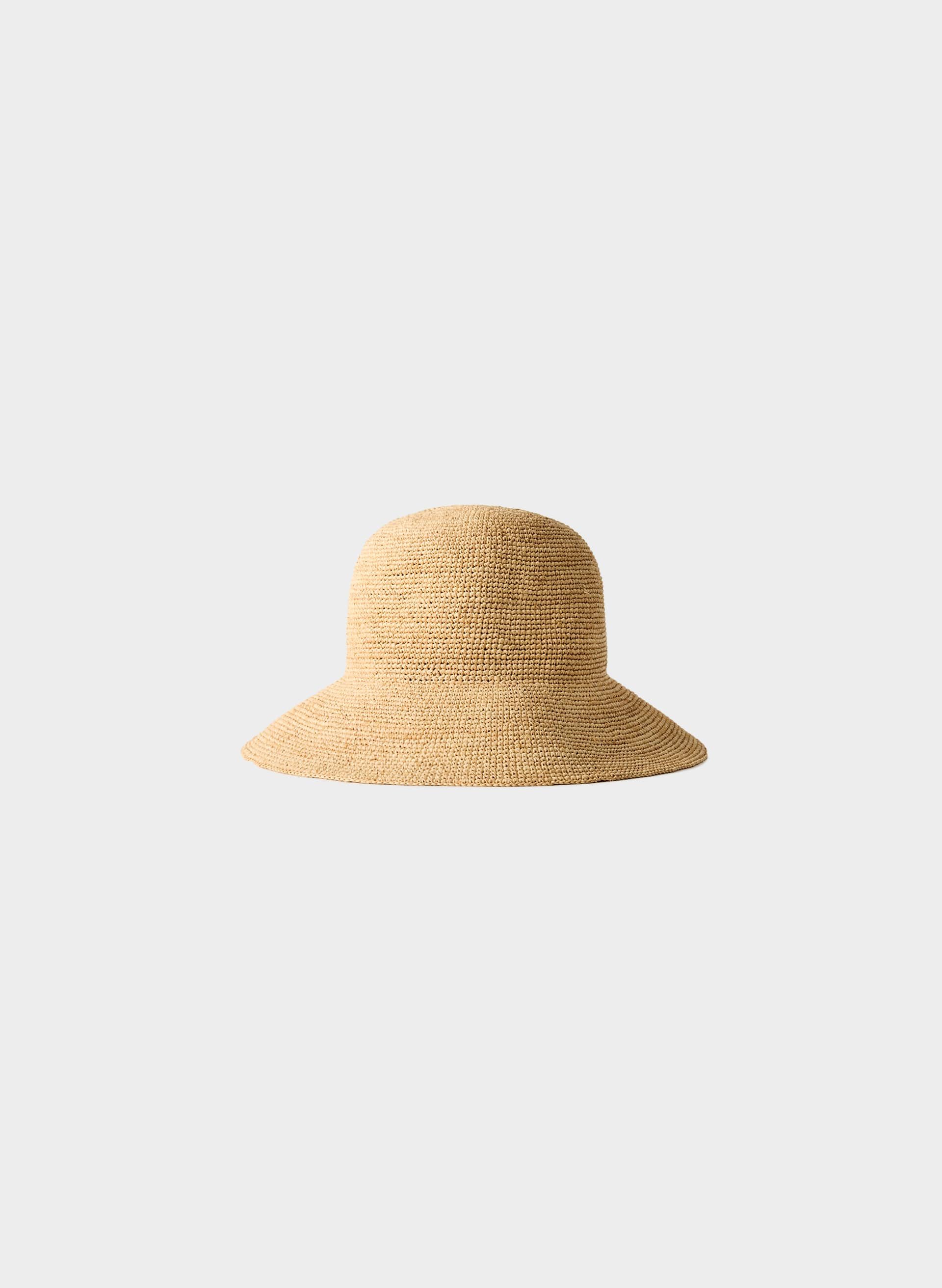 Straw Bucket Hat