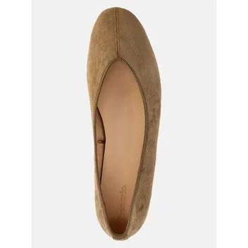 Scenario Women's Faux Suede Ballet Flats