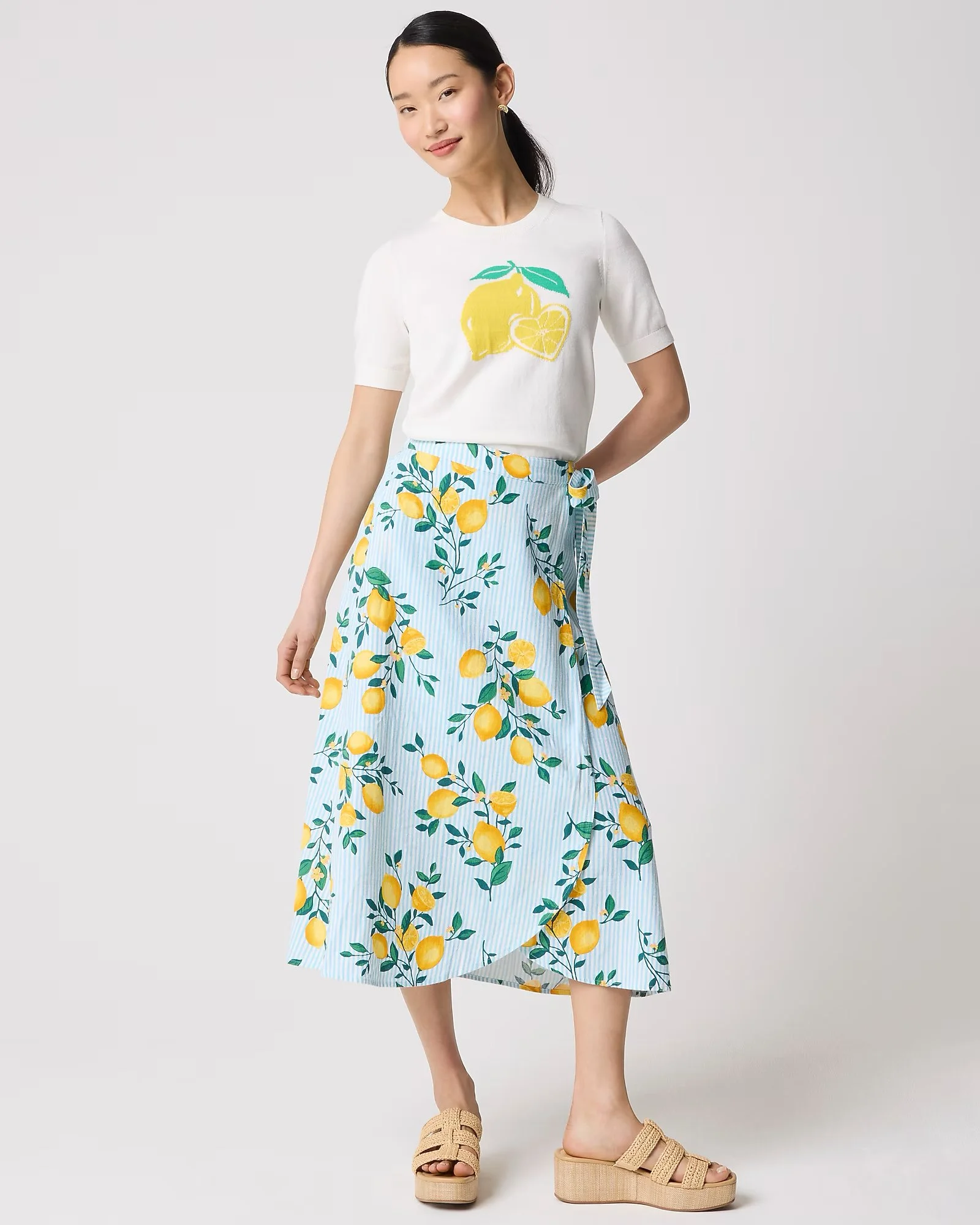 Lemon Maxi Skirt