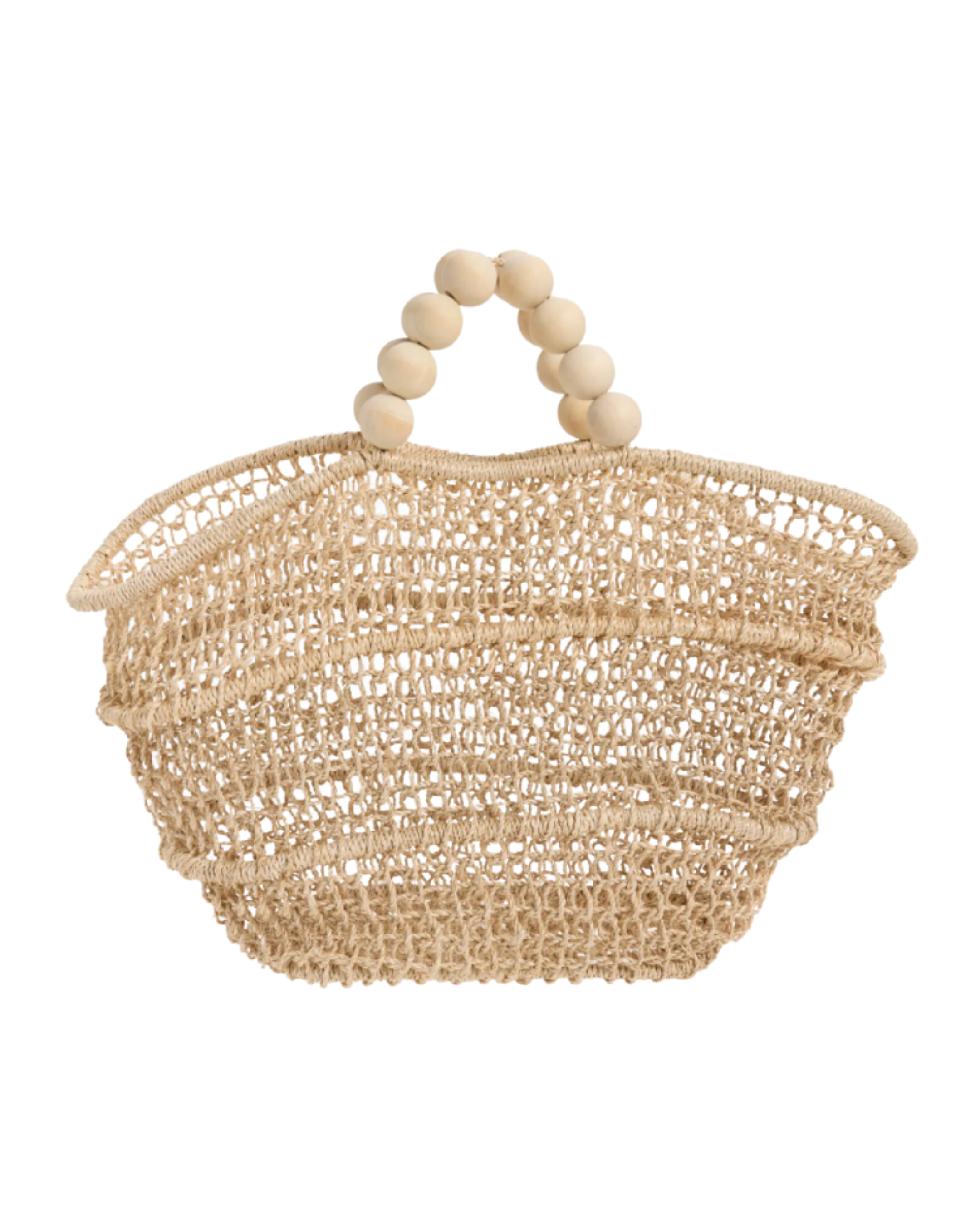 woven straw beach bag