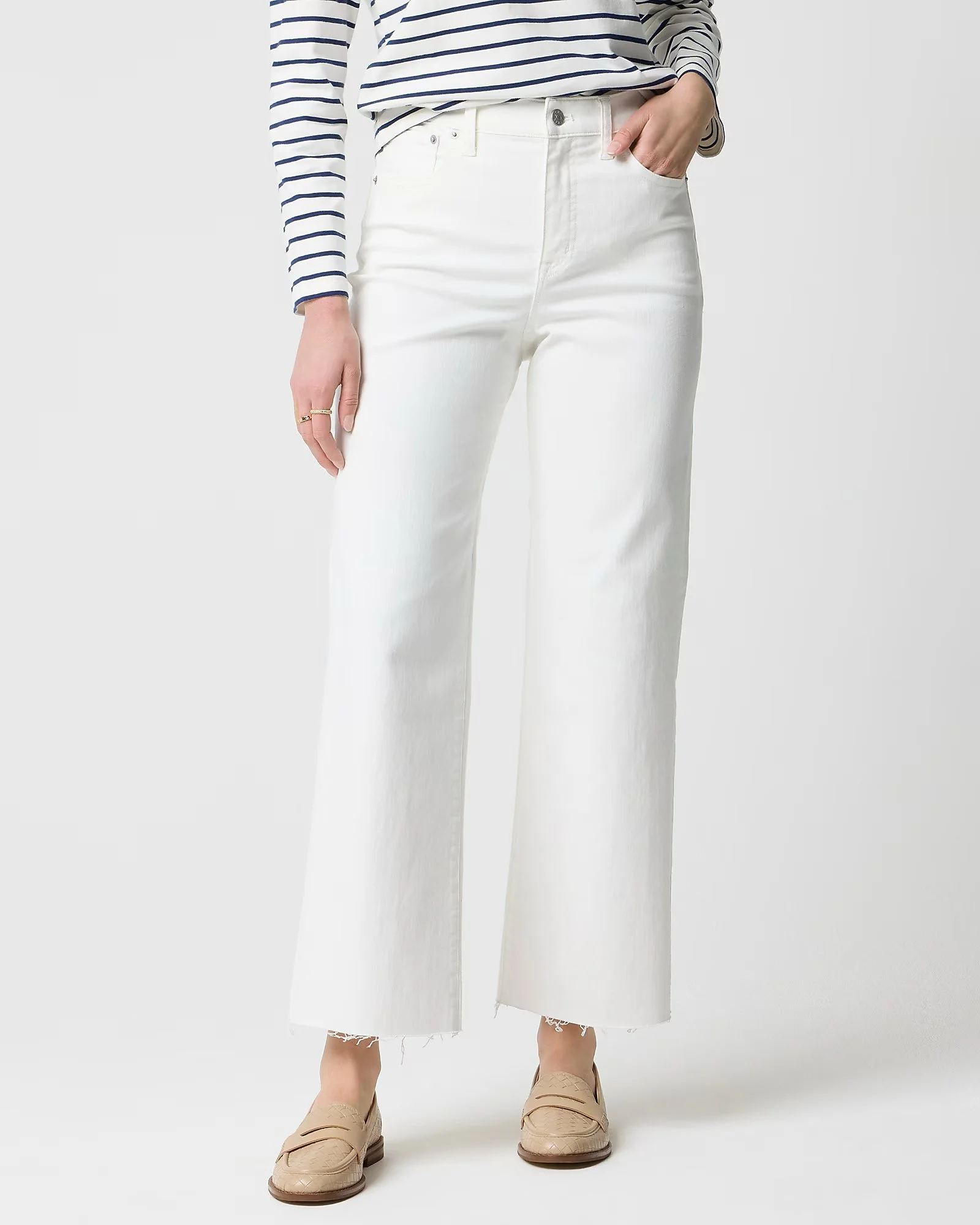 J Crew White Jeans