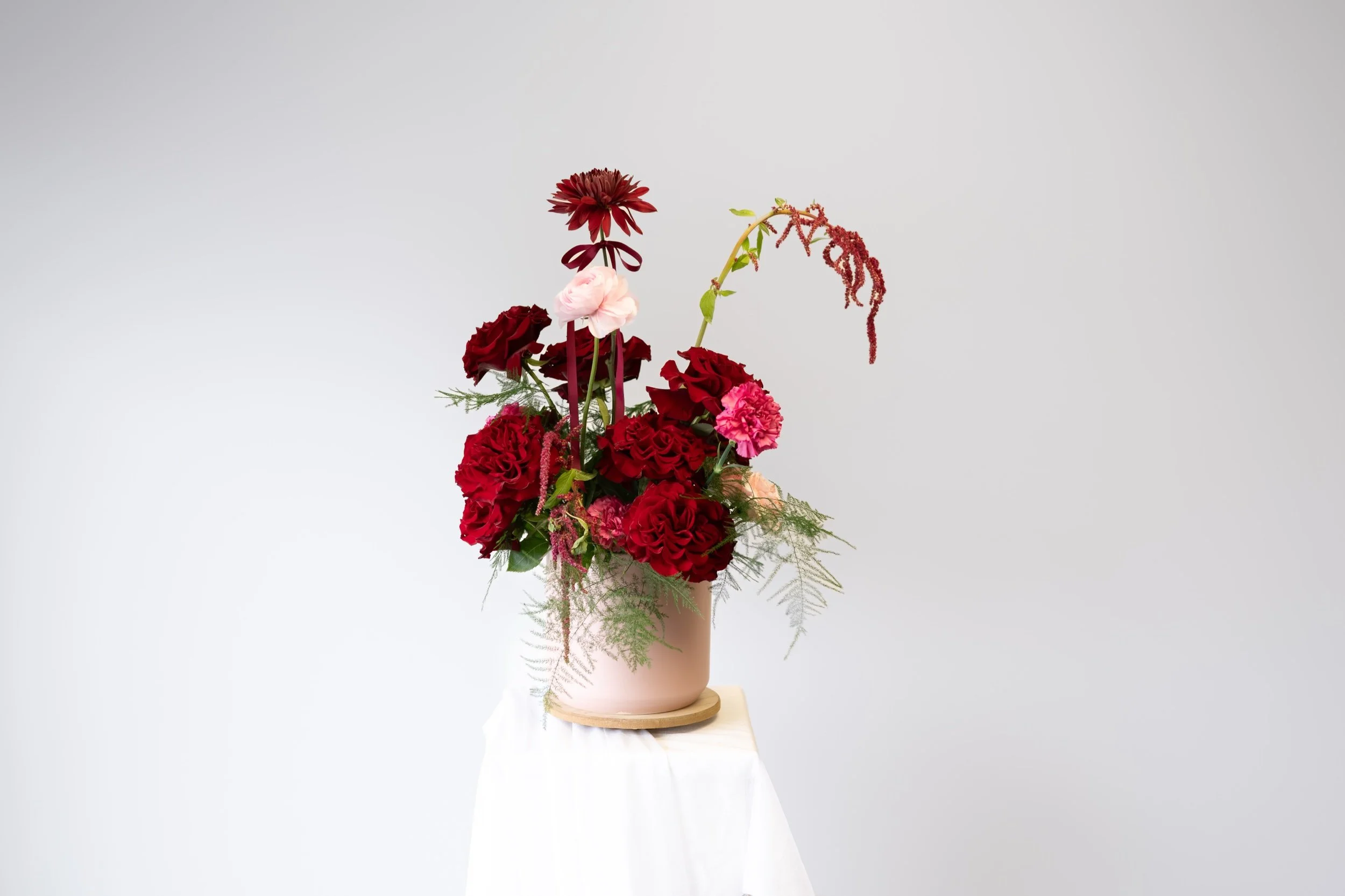 Valentine's Vase Arrangement, Luxe