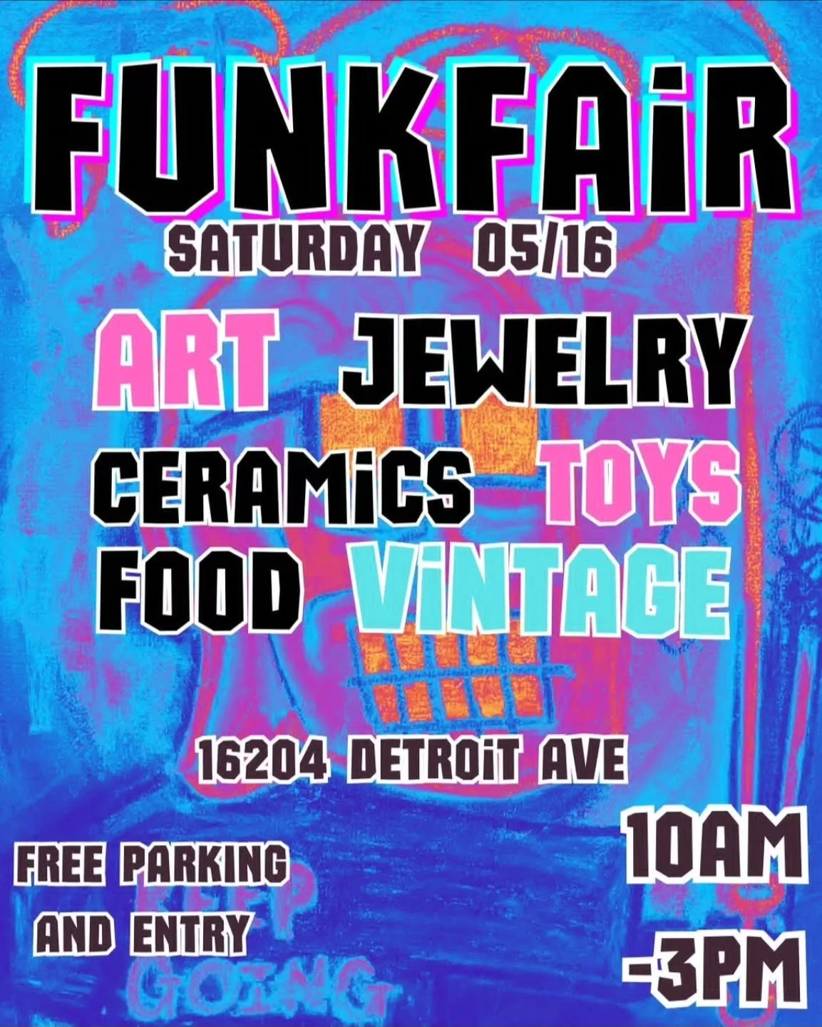 I will be slinging paintings, and Joe&rsquo;s plants, come see me!!!!
