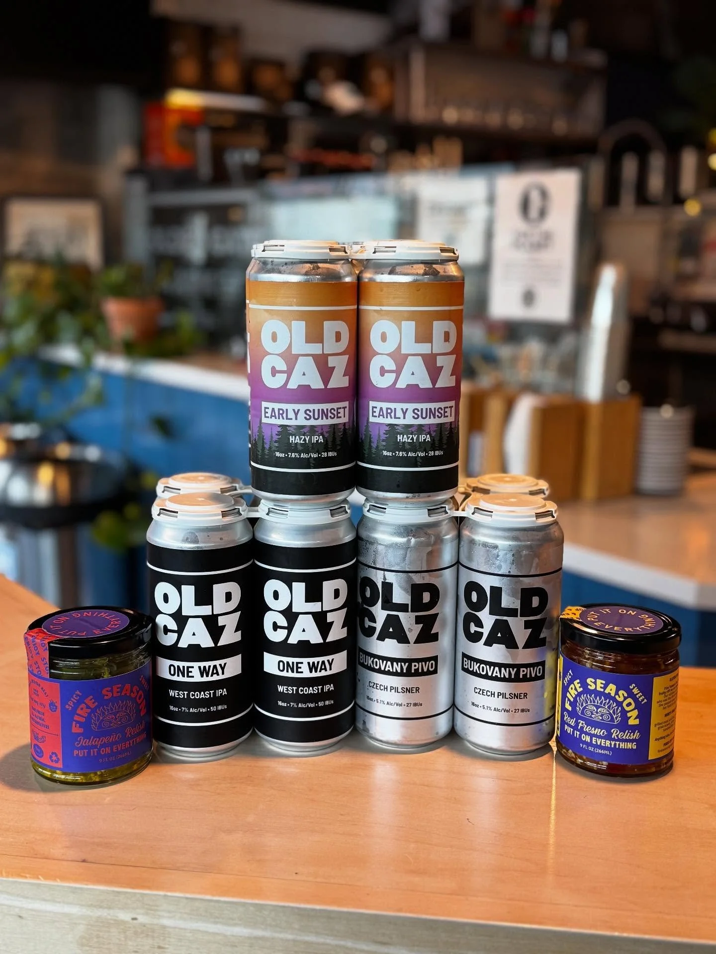 ✨ Brews, heat &amp; a little magic 🍺🔥
Join us for bold flavors and good vibes with tastings of Old Caz Beer + Fire Season&mdash;the fiery topping that levels up everything.

🍷 $5 house wine
🍻 $5 beer pints
🔥 15% off Old Caz Beer &amp; Fire Seaso
