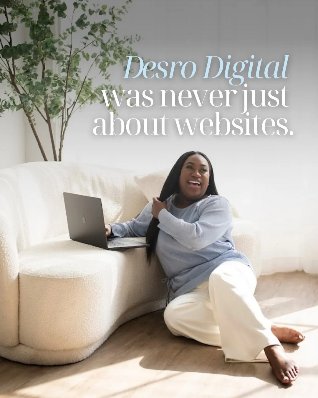 This is exactly why I do what I do. 🤍

When I started Desro Digital, it was never just about building websites. It was about showing up for the businesses in my community, being in the room, sharing what I know, and giving back in every way I can.

