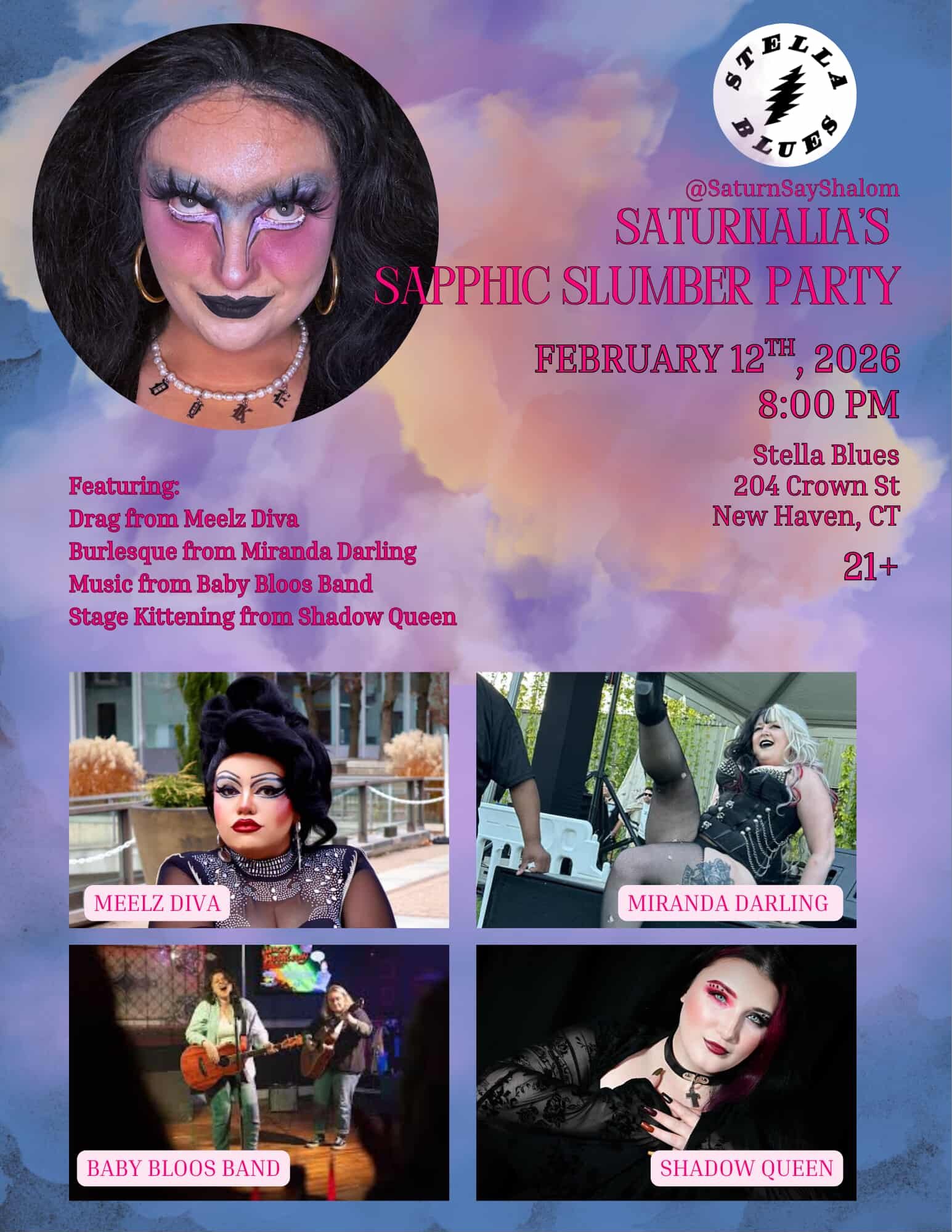 Saturnalia's Sapphic Slumber Party!