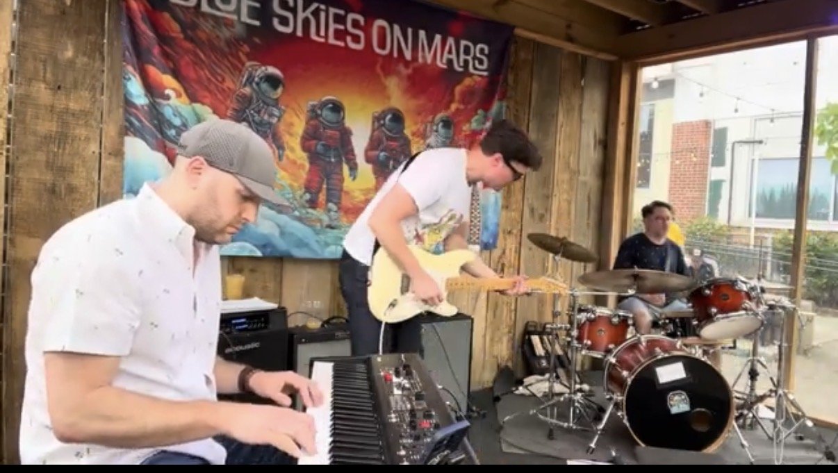 Blue Skies on Mas and Jake Wildhorn