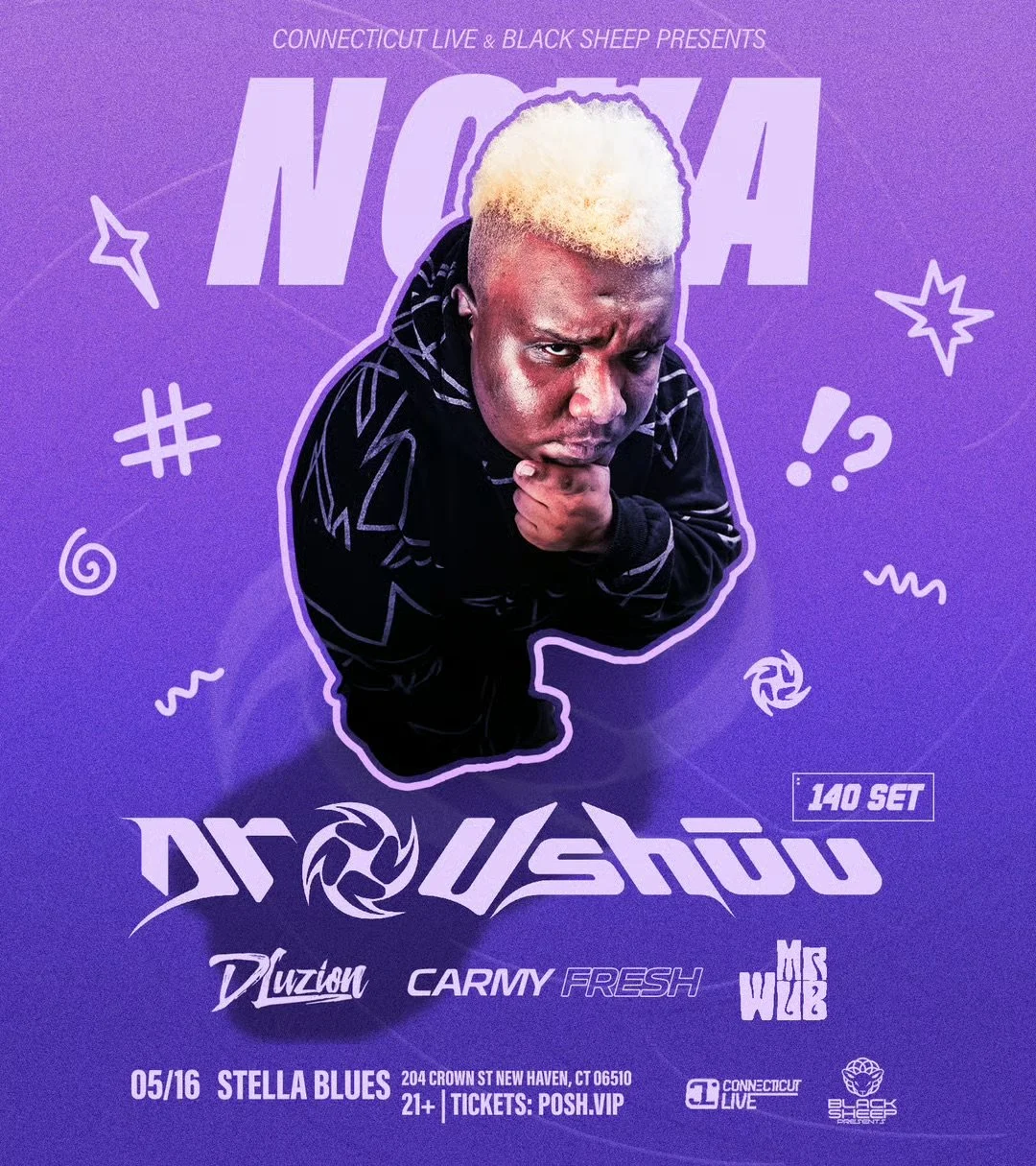 CT LIVE PRESENTS: Dr Ushuu Nova Tour