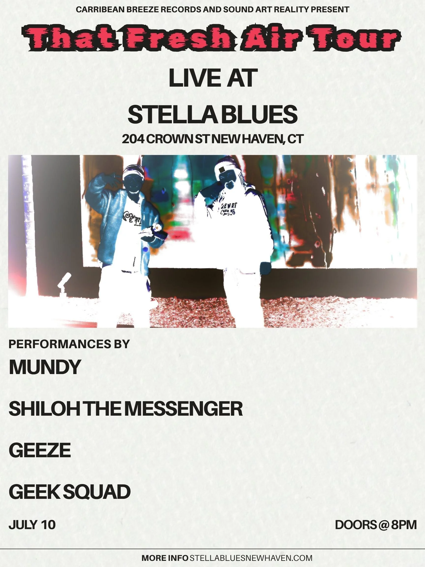 That Fresh Air Tour: Mundy, Shilo the Messenger, Geeze &amp; Geek Squad 