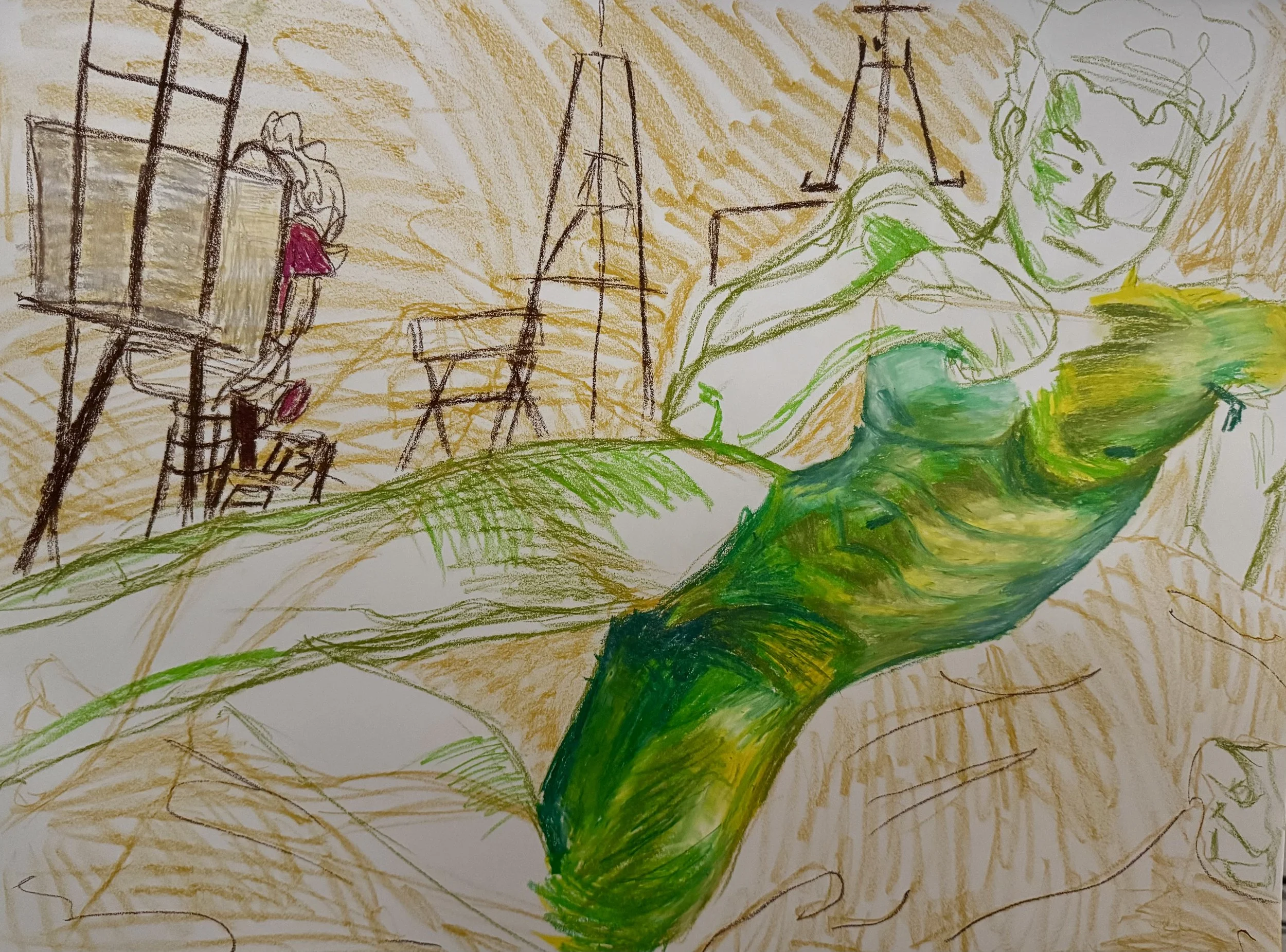 Laying Down Full with Background