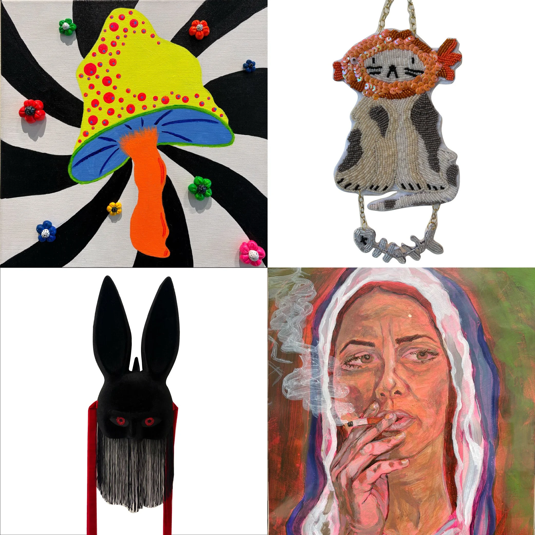 1) Funky Fungus by Victoria Porton @portonspalette
2) Ode to the Fish by Grayson Wise @imyourgirlgray
3) Rabbits: I’m Going to Find Out One Day by Helen Grant
4) "Kids Today I Swear" by Kristin Bybee