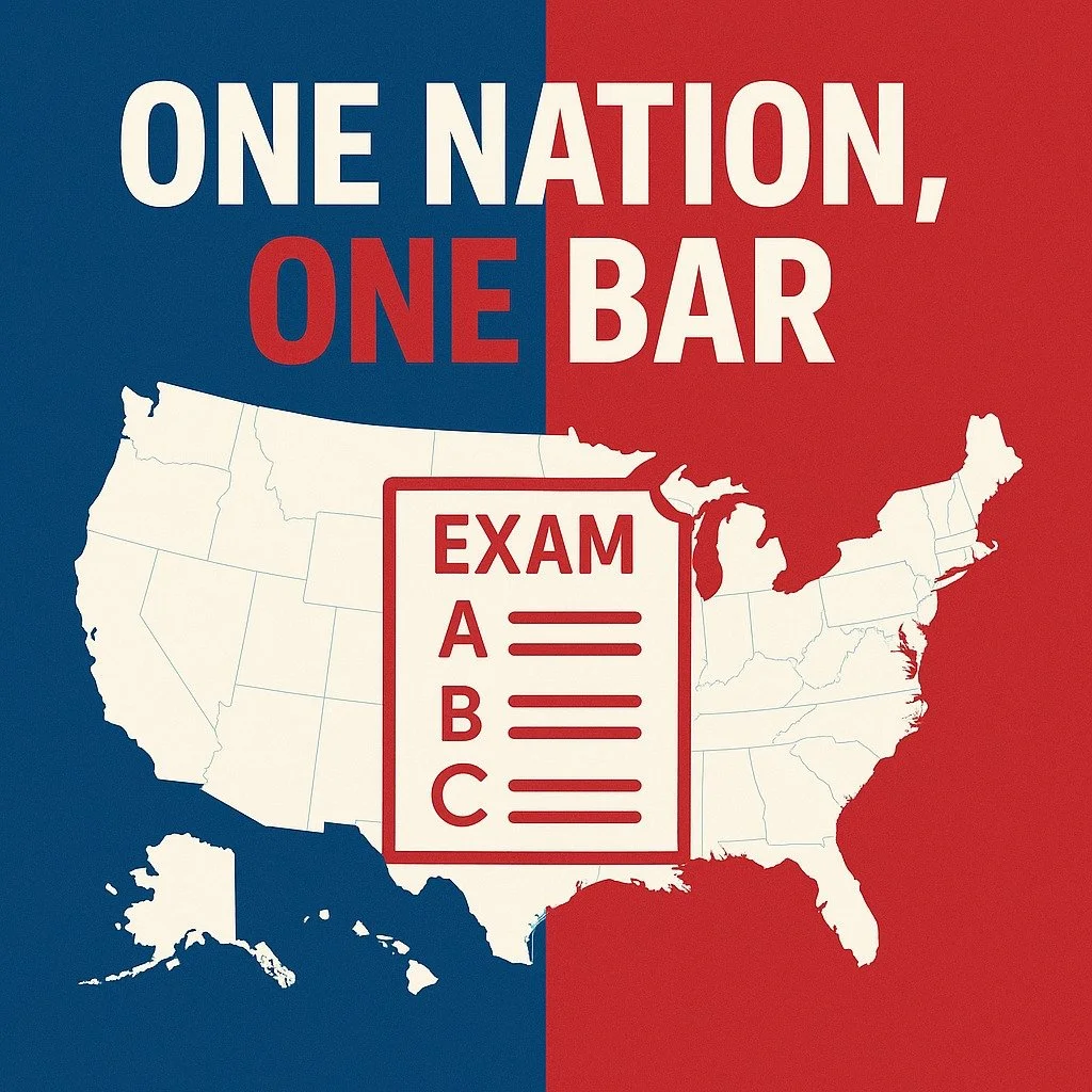 🗽 Same Constitution. Same Country. Same Law.
But 50 different bars? It&rsquo;s time for change.
📜 One Nation, One Exam. One Bar.
#OneNationOneBar #LegalMobility #EqualJustice #BarReform #LFRA