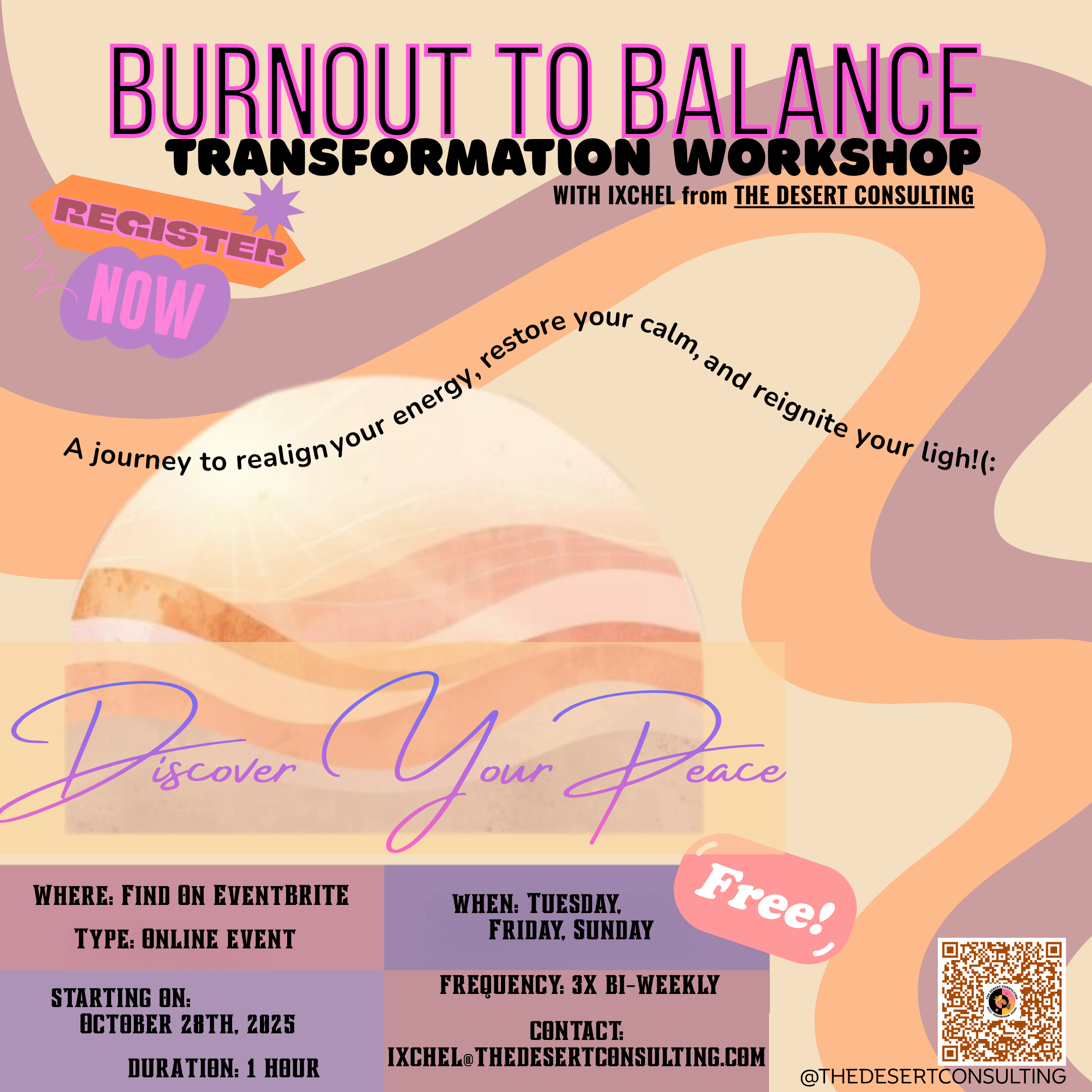 Burnout To Balance Transformation Workshop