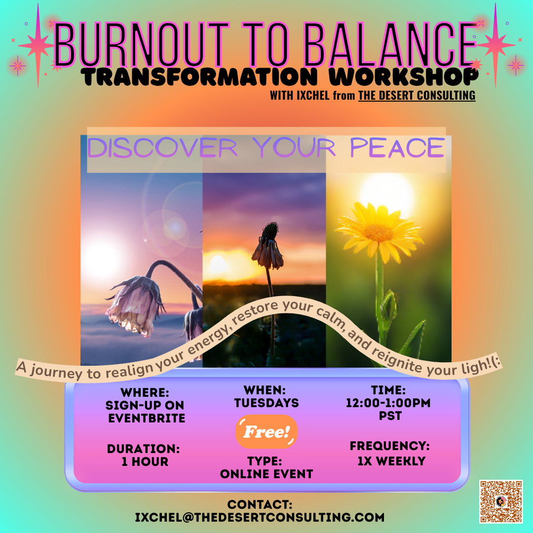 Burnout To Balance Transformation Workshop