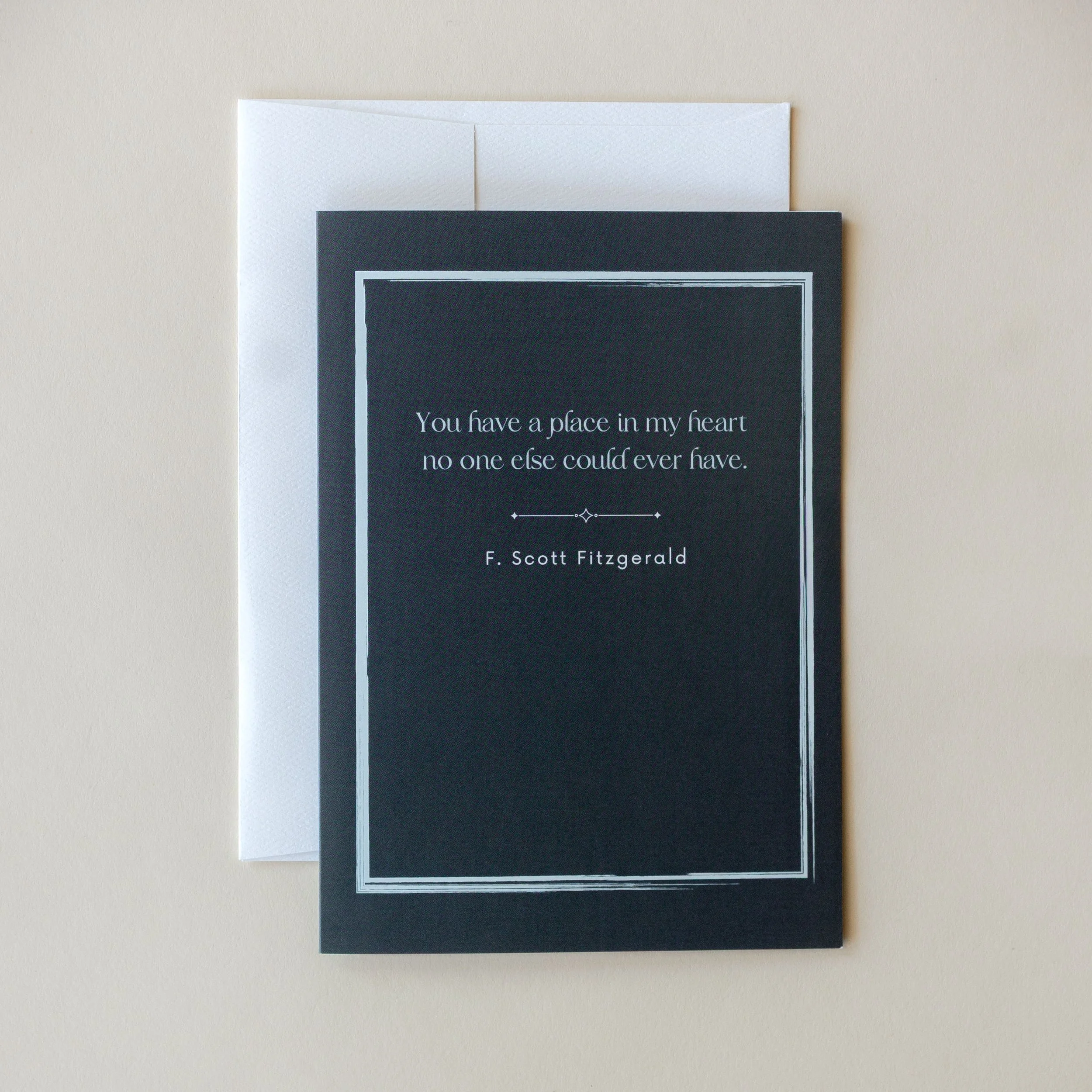 Friendship Greeting Card with Quote