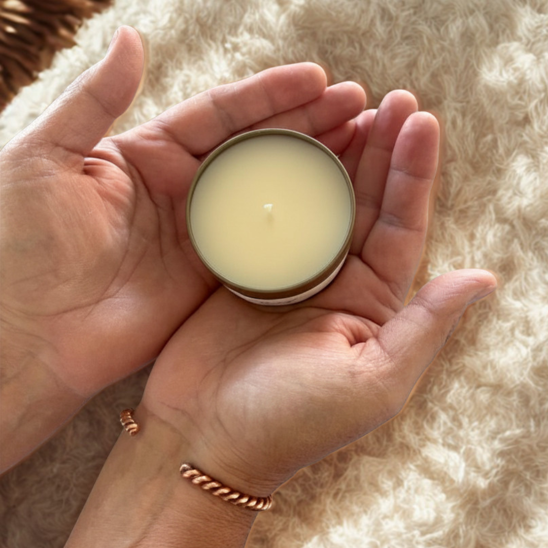 I am Loved Hands Candle