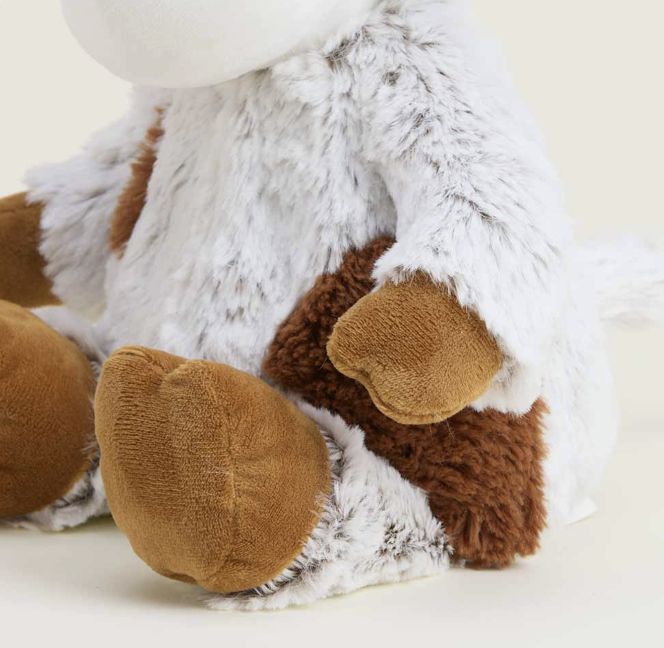 Warmies Cinnamon Latte Cow (Up Close 2).png