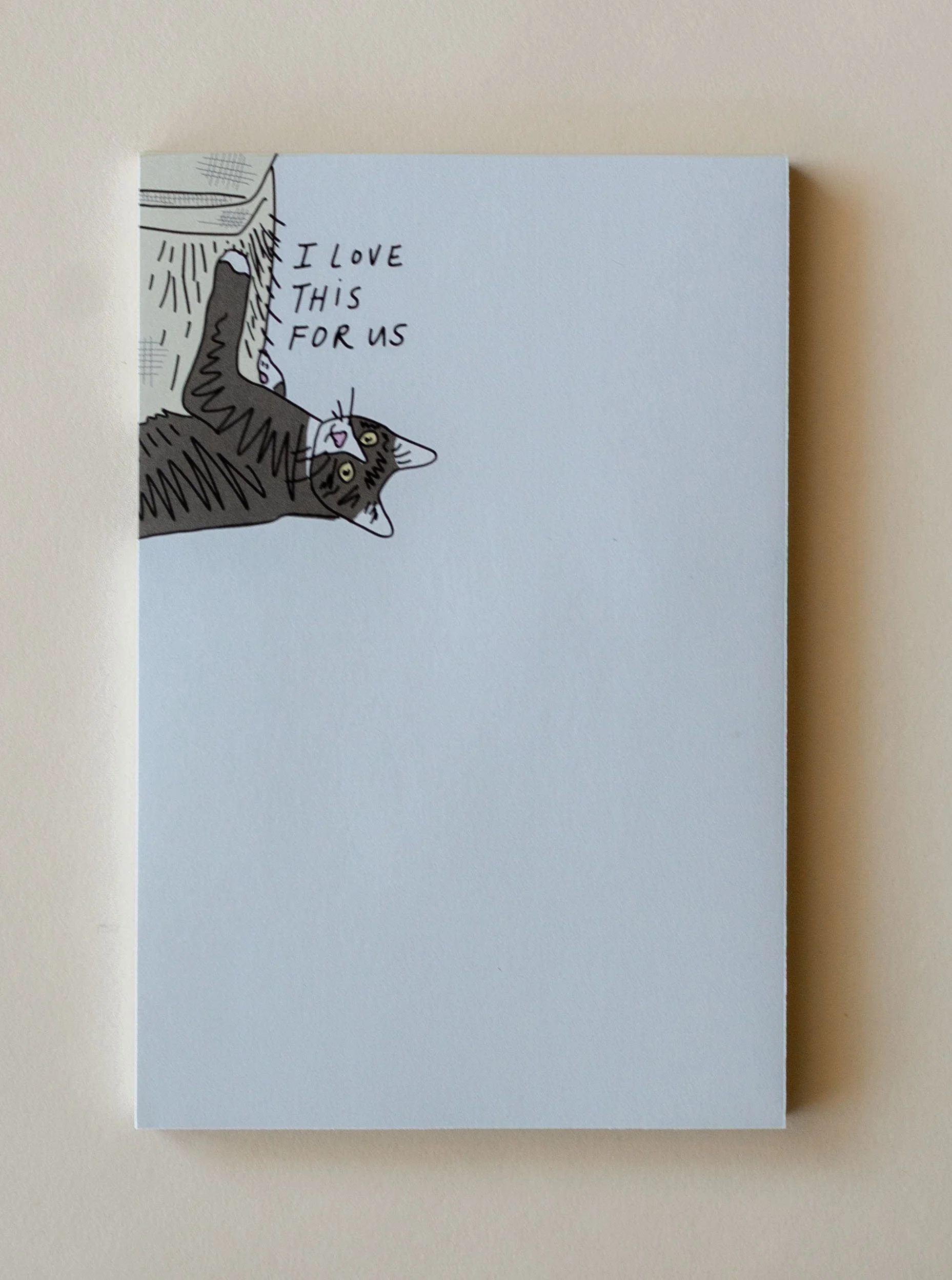 Cat Scratch Notepad