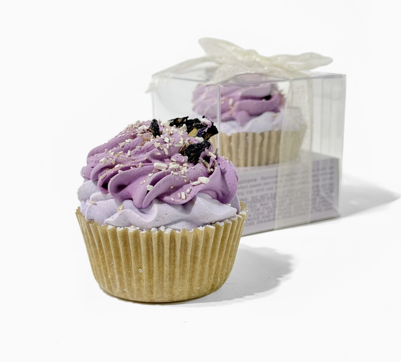 Lavender Mint Cupcake Bath Bomb