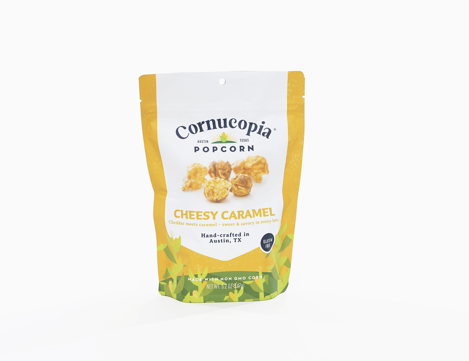 Cheesy-Caramel Popcorn