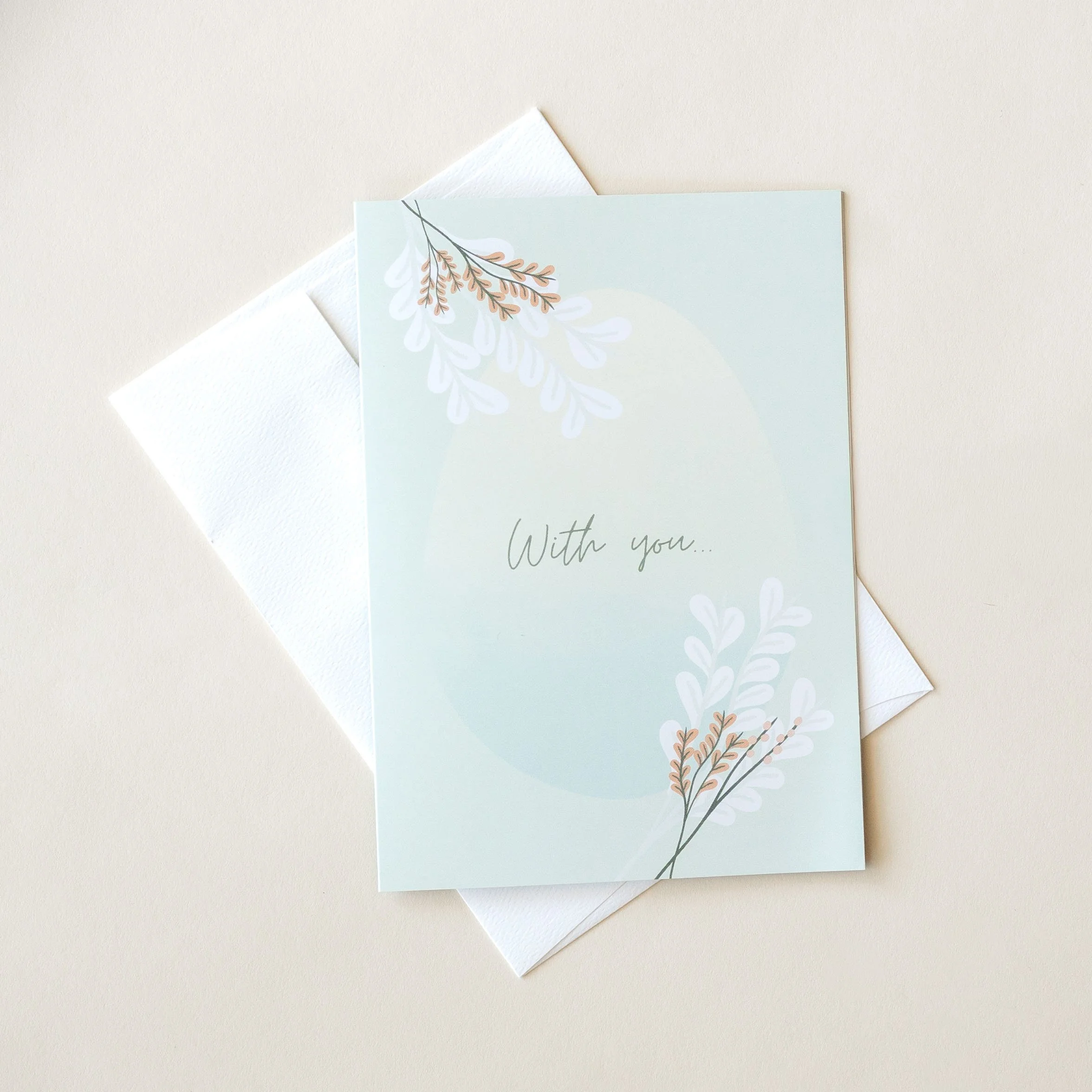 With You I am Home Card