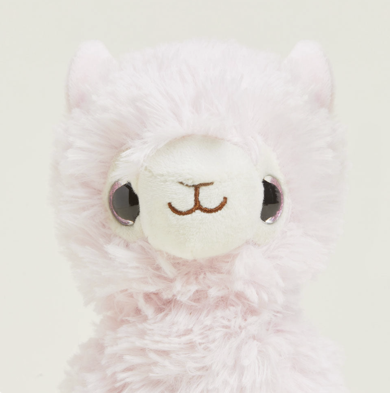 PInk Llama Warmies Junior Up Close.png