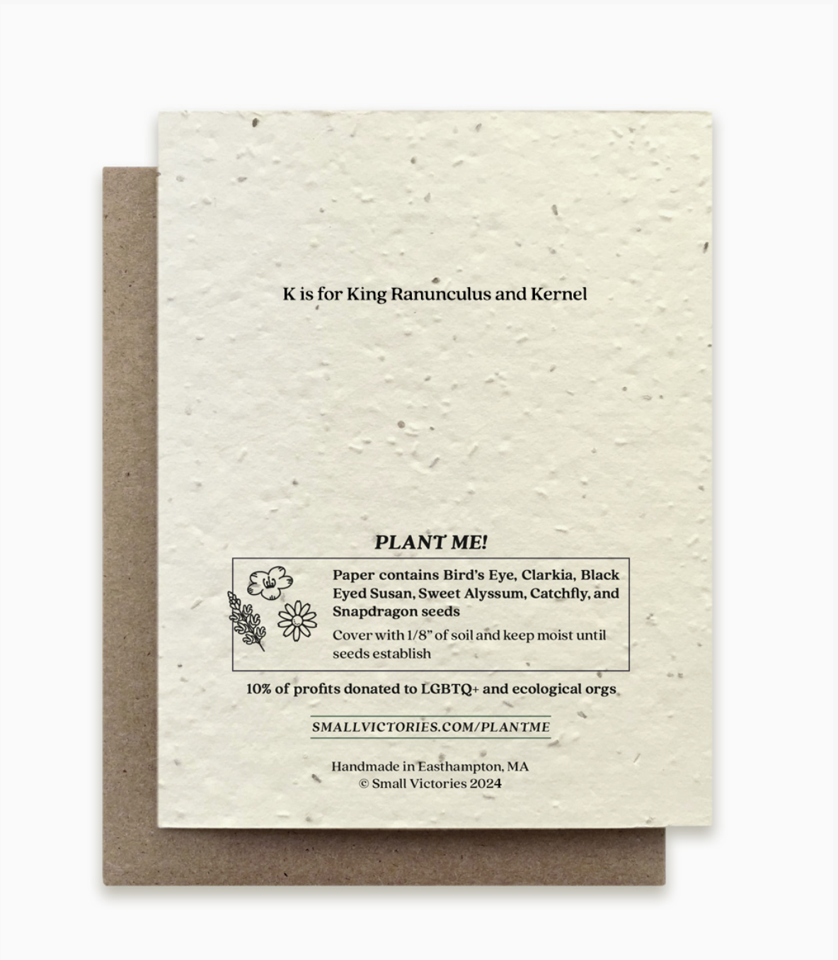 Small Victories Leter K Plantable Card Back.png