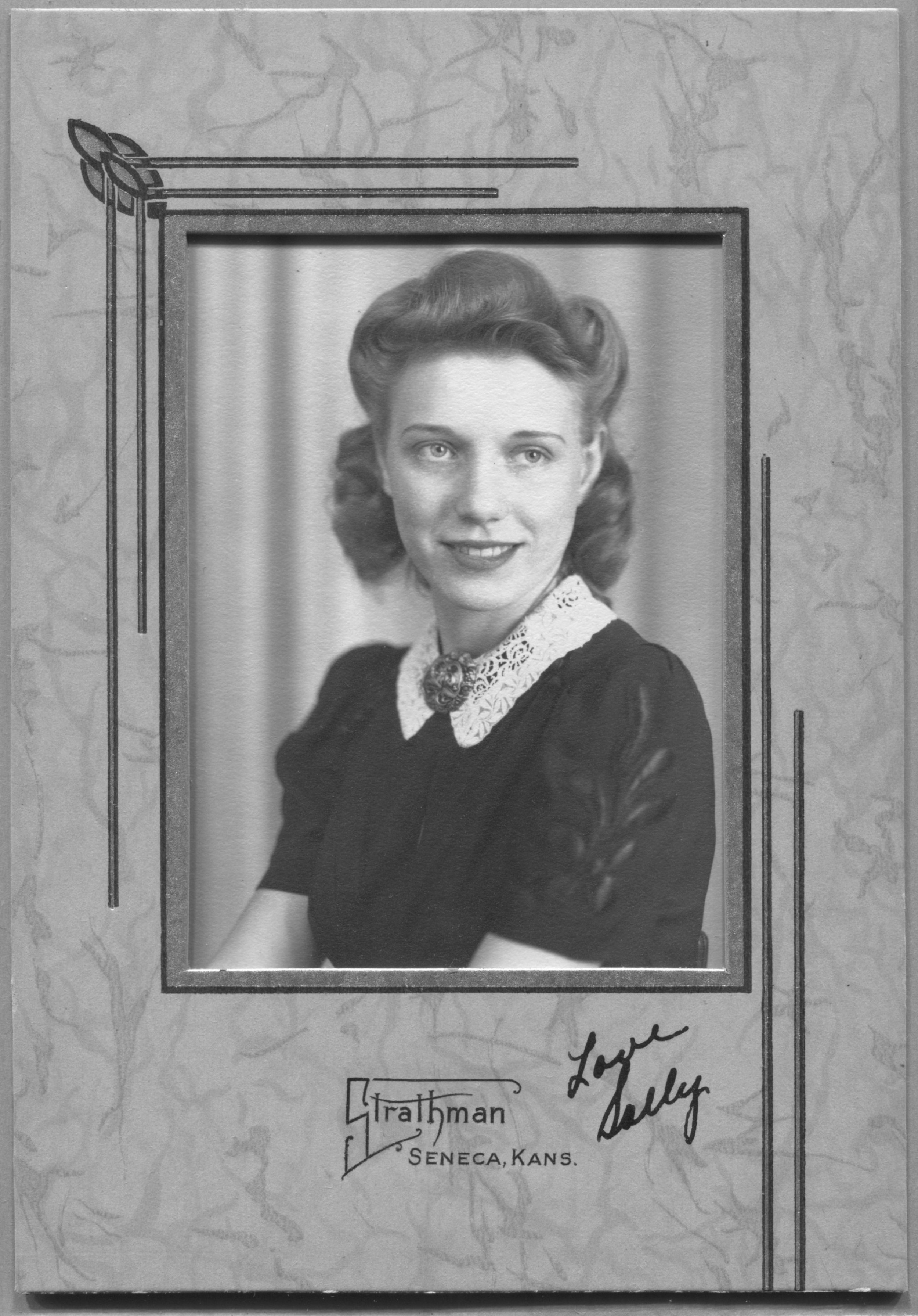 Sally Black & White Photo