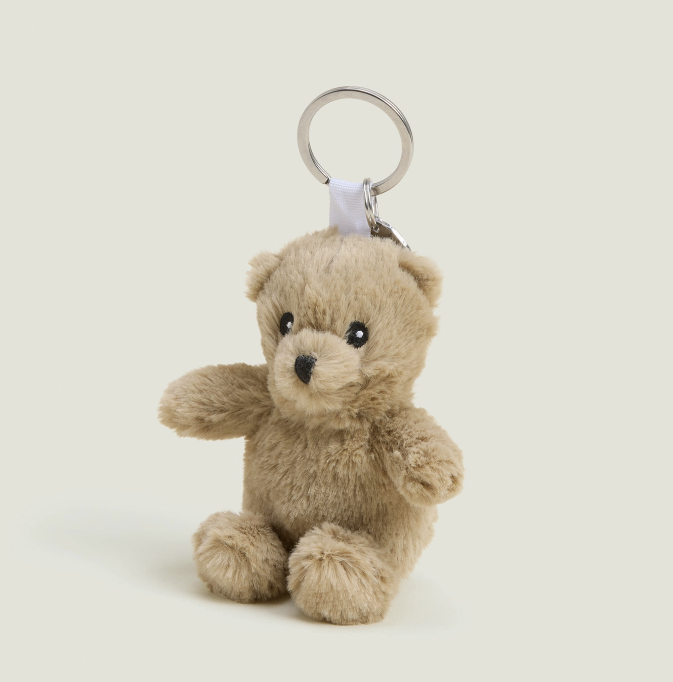 Warmies Keyrings Brown Curly Bear