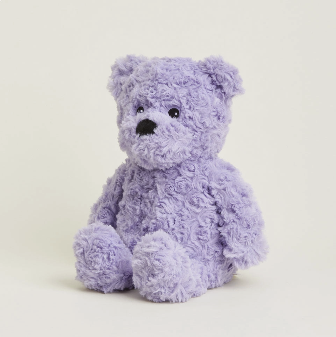 Warmies Purple Curly Bear