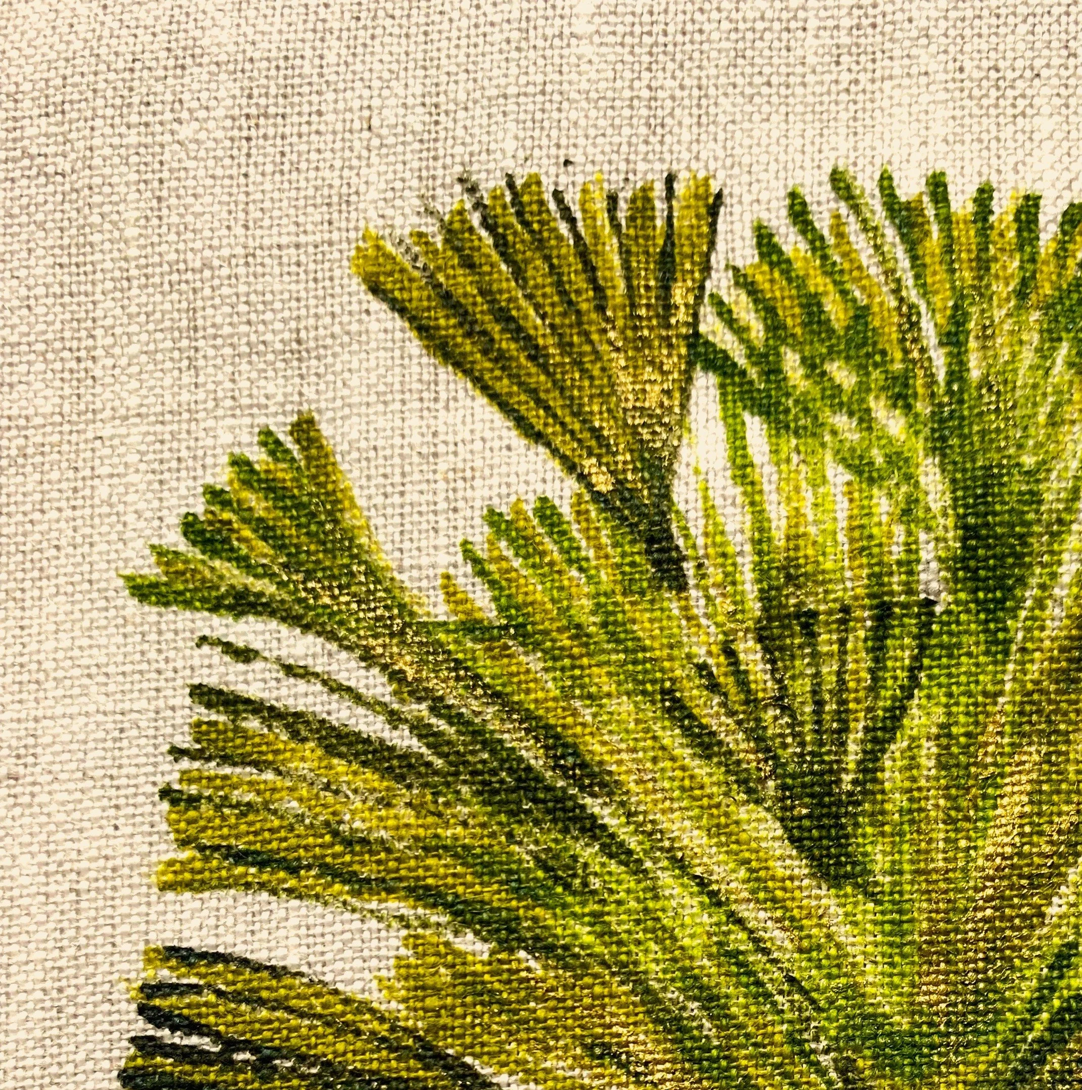 Linen as Botanical Medium