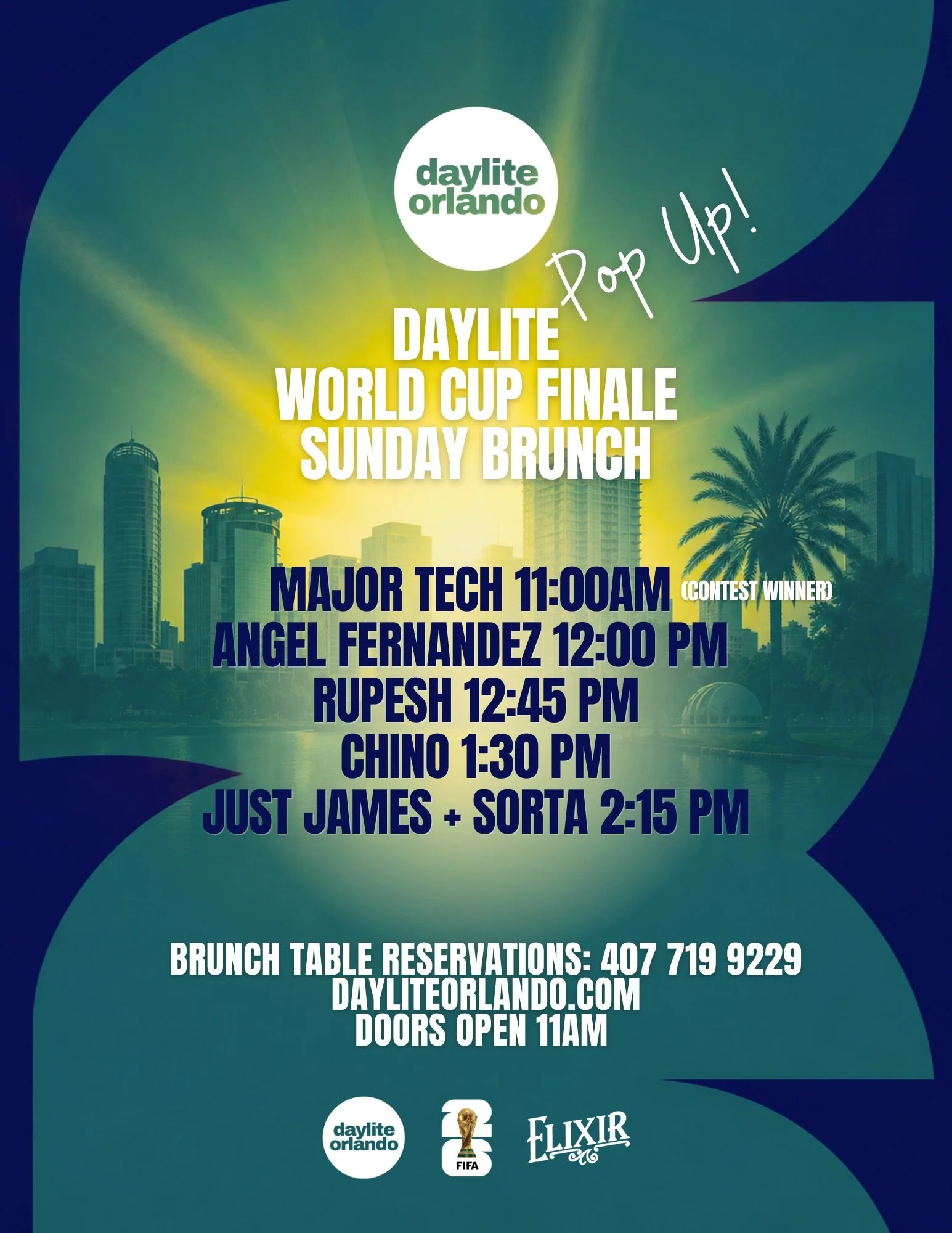 🎉 WE HAVE A WINNER! 🎉

Congratulations to @majorzn.br, our Daylite World Cup Finale Special Guest DJ! 🌍⚽️🎶

A huge thank-you to everyone who participated, voted, tagged friends, and showed love to their favorite DJ. The support was incredible!

S