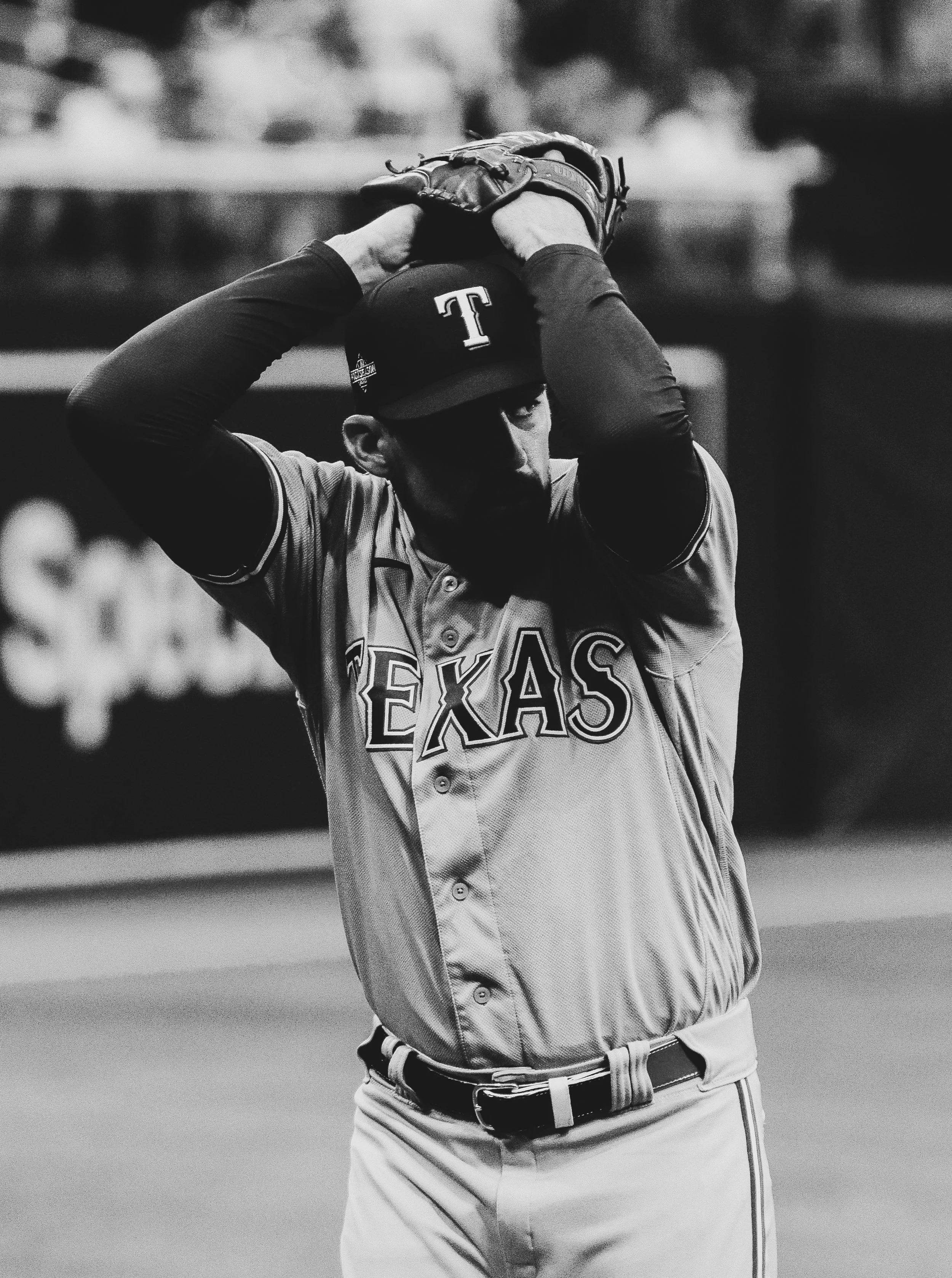 2023 Wild Card (Texas Rangers B&W)