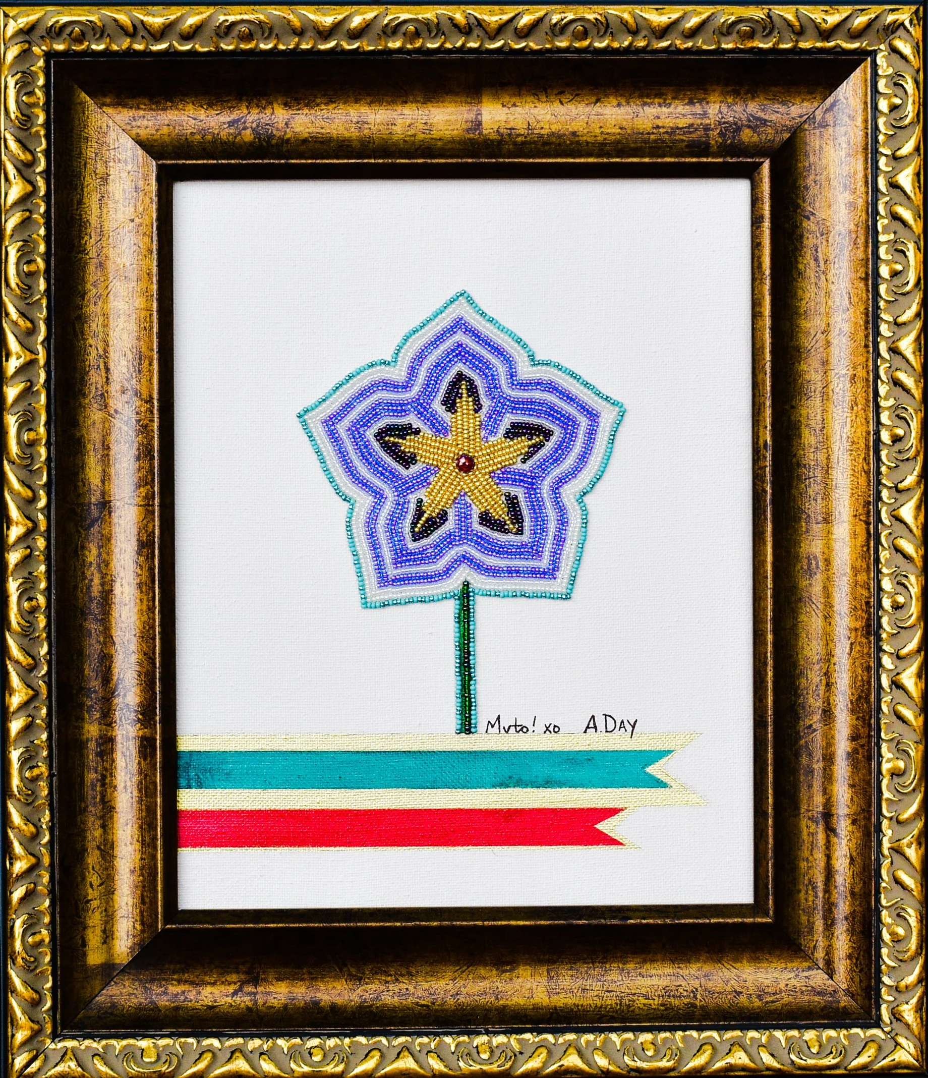 Mvto, xo.1 — 8 x 10 in., 2023, Framed (Privately owned)