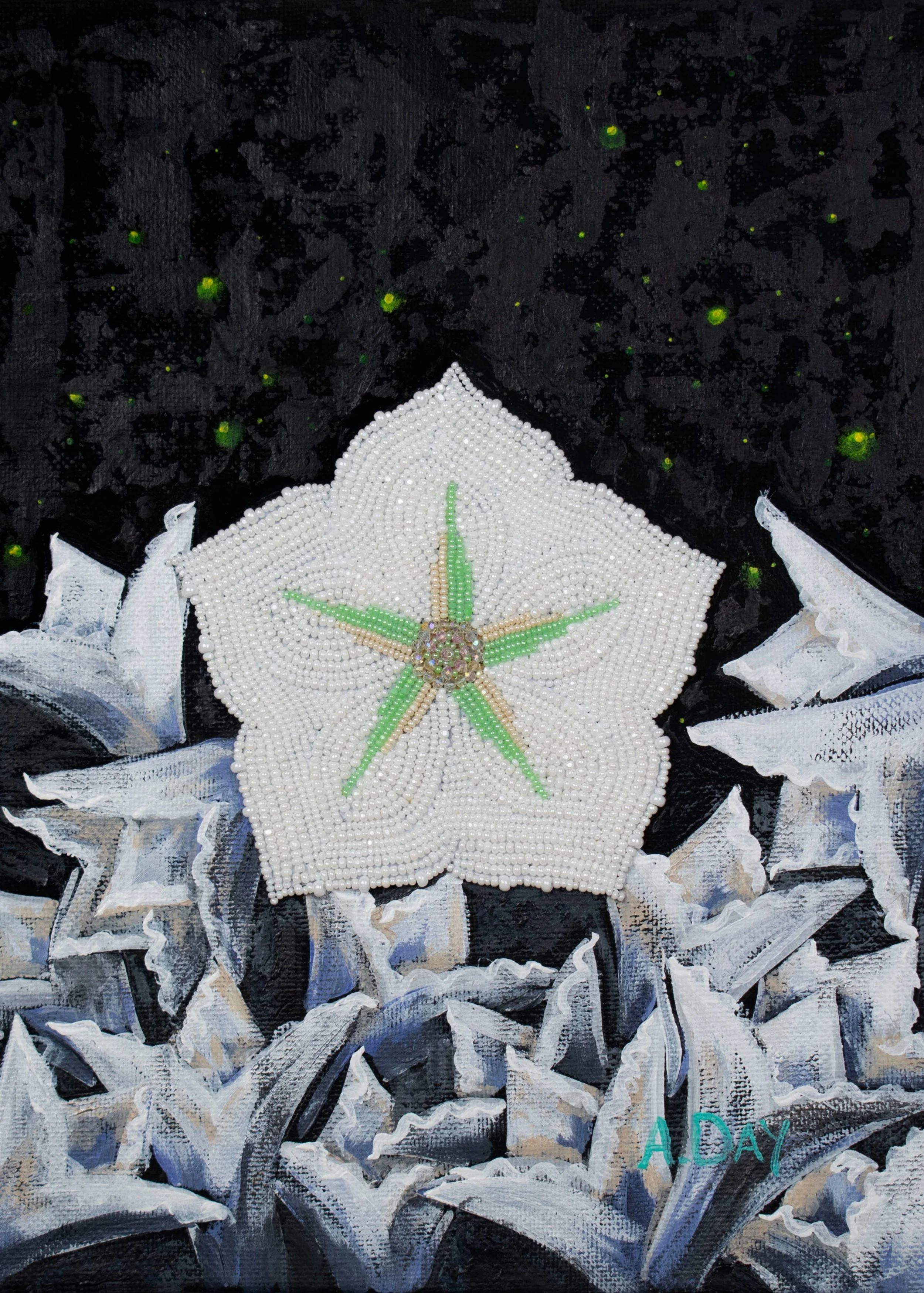 Fireflies — 8 x 10 in., 2023