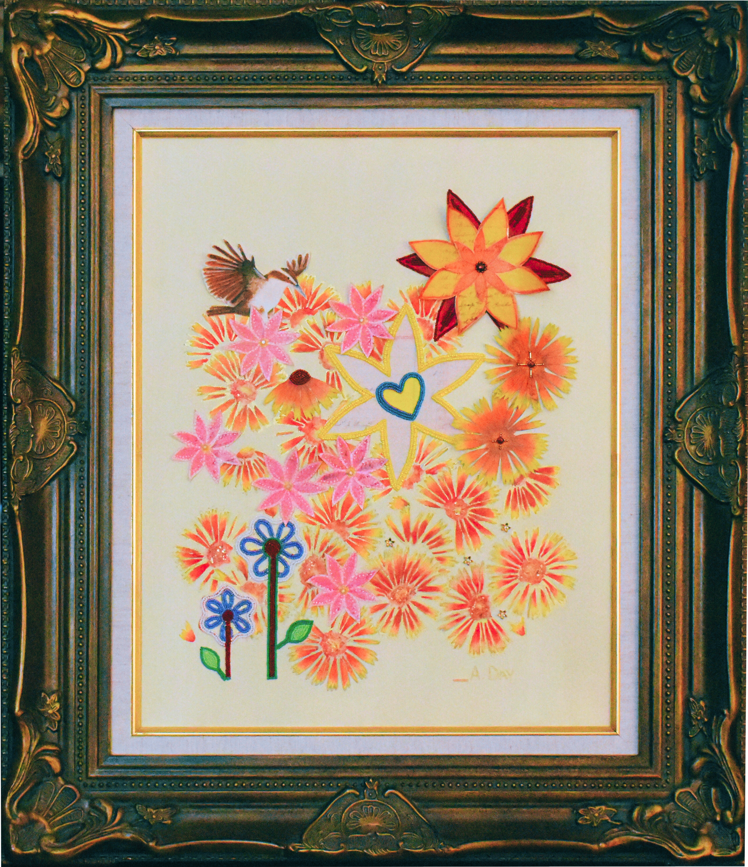 Culihkv's Garden — 16 x 20 in., 2025, Framed (Privately owned)